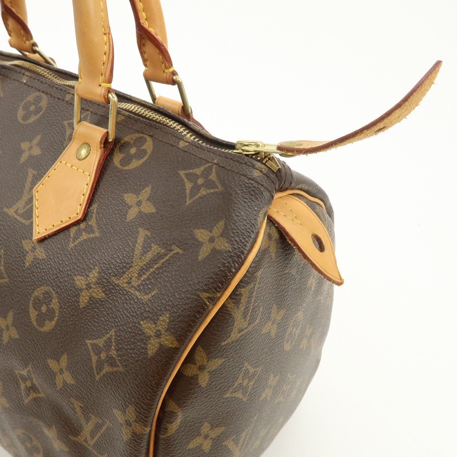 Louis Vuitton Monogram Speedy 30 Boston Bag Hand Bag Brown M41526