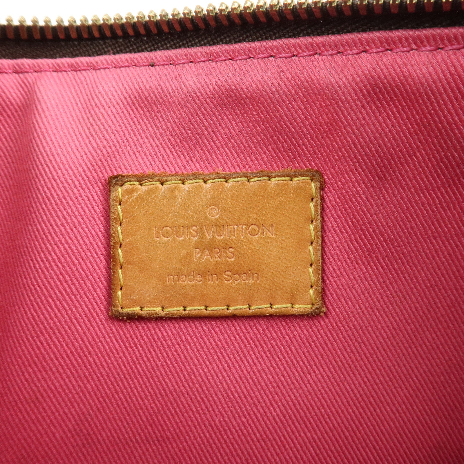 Louis Vuitton Monogram Canvas Lorette Shoulder Bag Hot Pink M44053