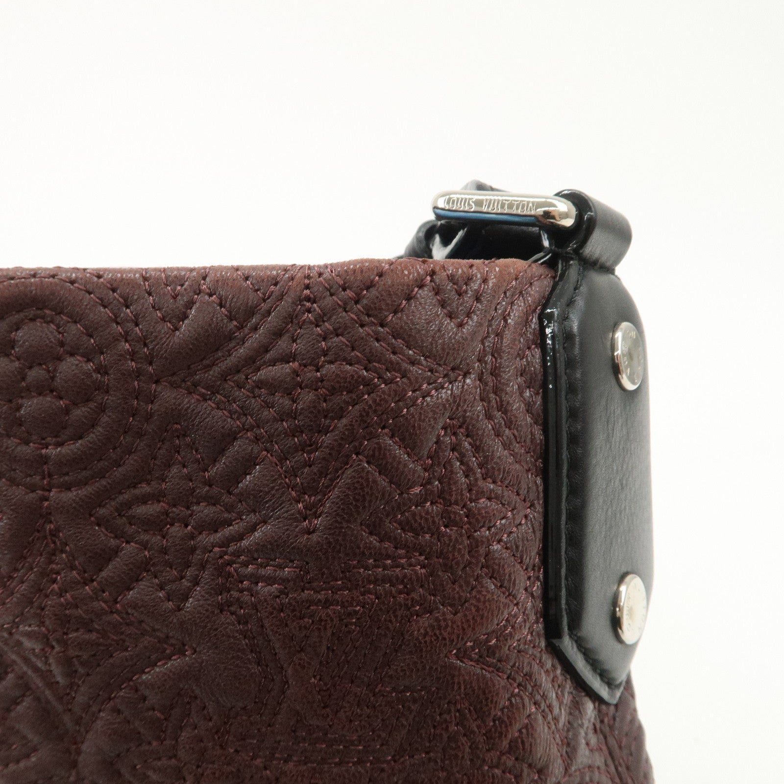 Louis Vuitton Monogram Antia Hobo PM Shoulder Bag Bordeaux M93834 Used