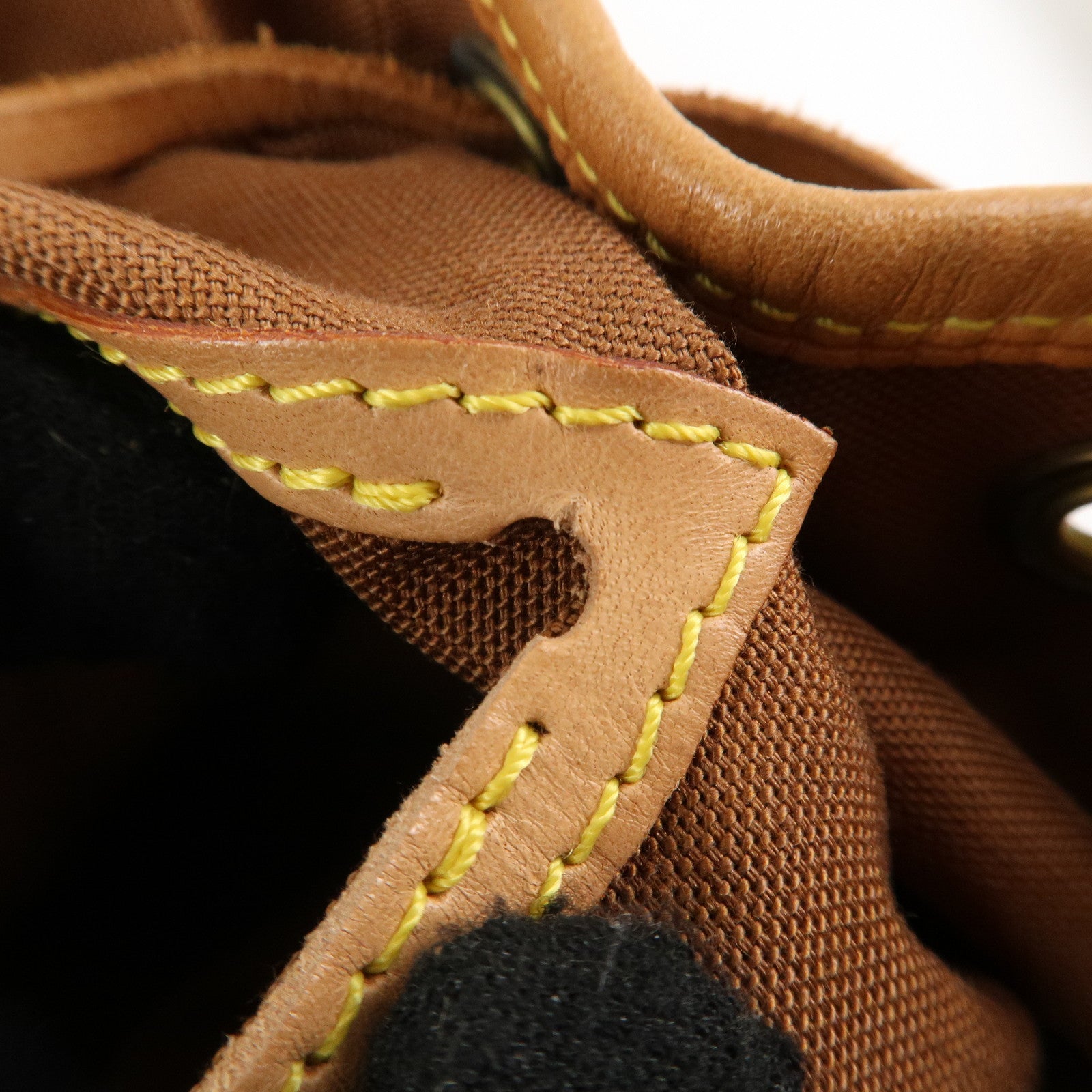 Louis Vuitton Monogram Montsouris MM Back Pack Ruck Sack M51136 Used