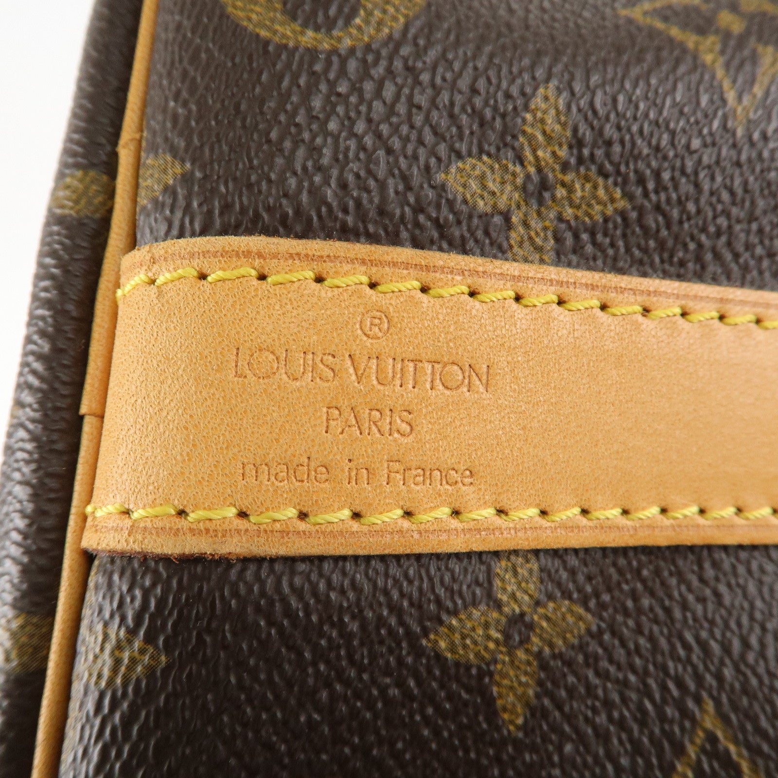 Louis Vuitton Monogram Keep All Bandouliere 50 Boston Bag Brown M41416 Used