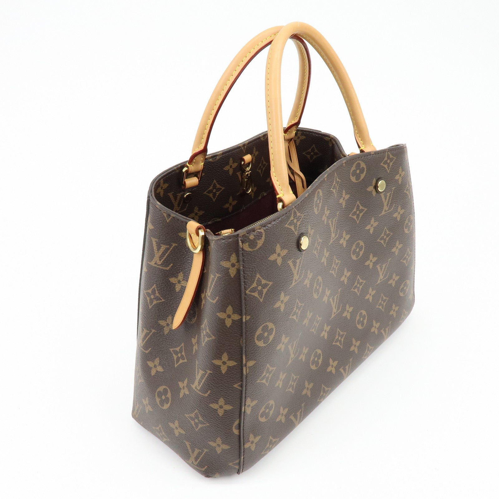 Louis Vuitton Monogram Montaigne MM 2Way Bag Hand Bag M41056