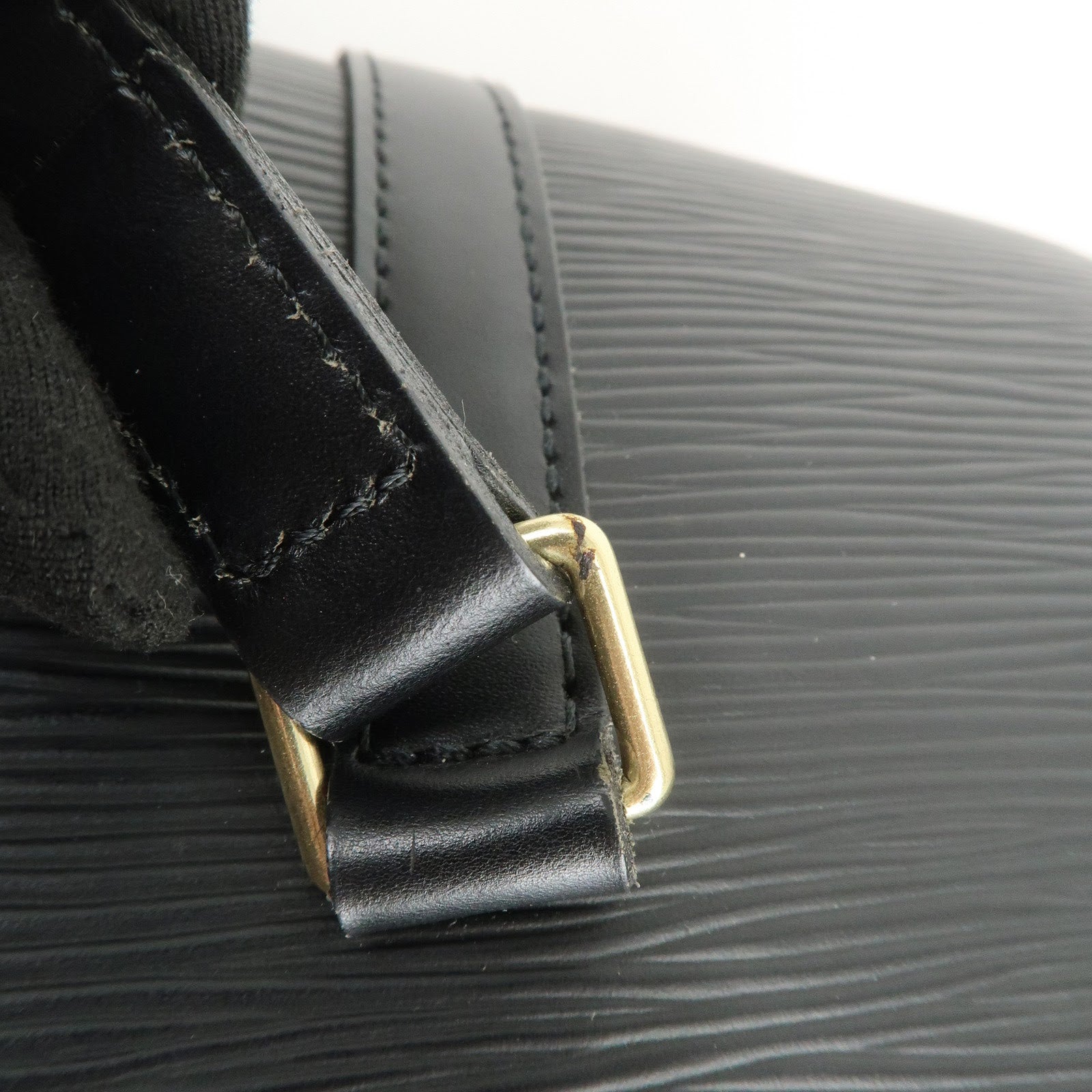 Louis Vuitton Epi Soufflot Shoulder Bag Hand Bag Noir M52222