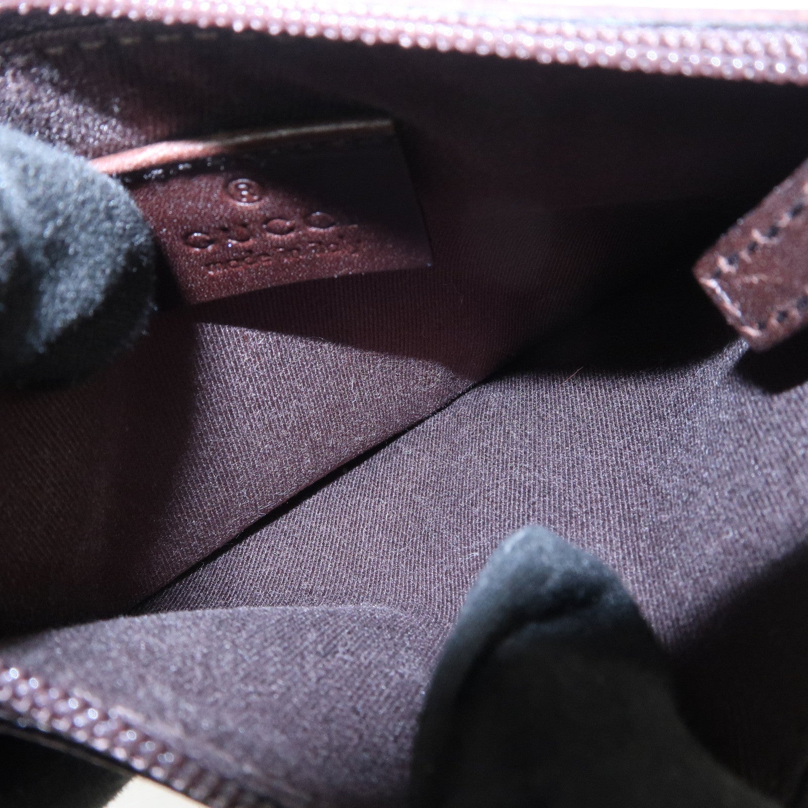 GUCCI GG Monogram Canvas Leather Tote Shoulder Bag Brown 101919