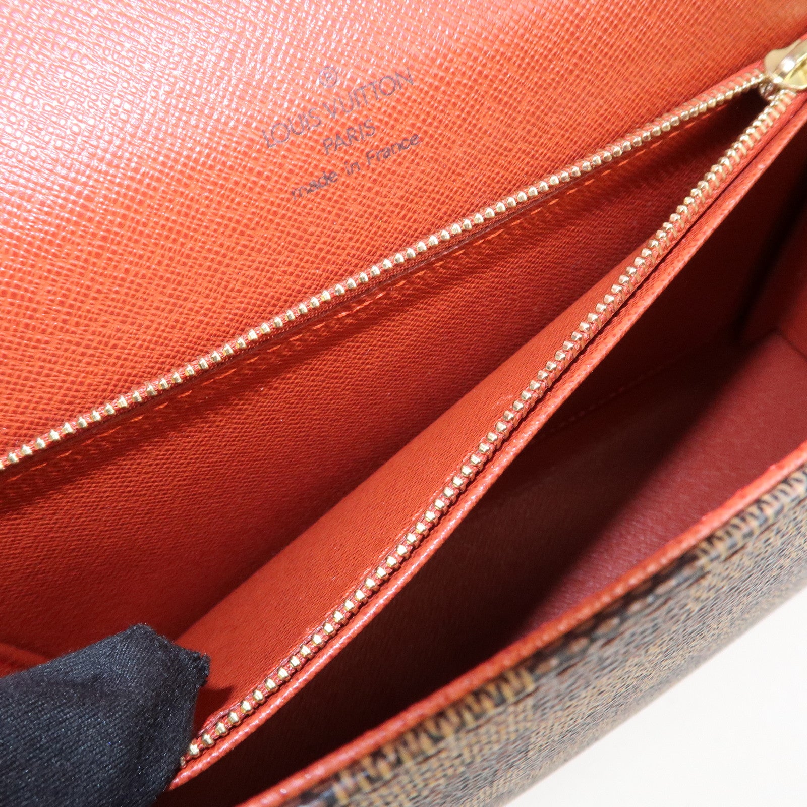 Louis Vuitton Damier Ebene Tribeca Long Shoulder Bag Hand Bag 51160