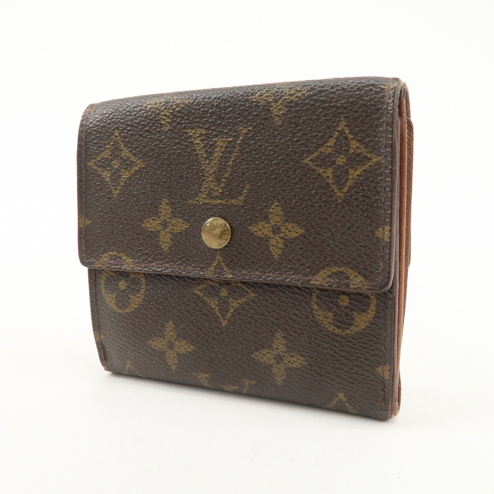 Louis Vuitton Set of 2 Monogram Wallet M61652 M61730 Used