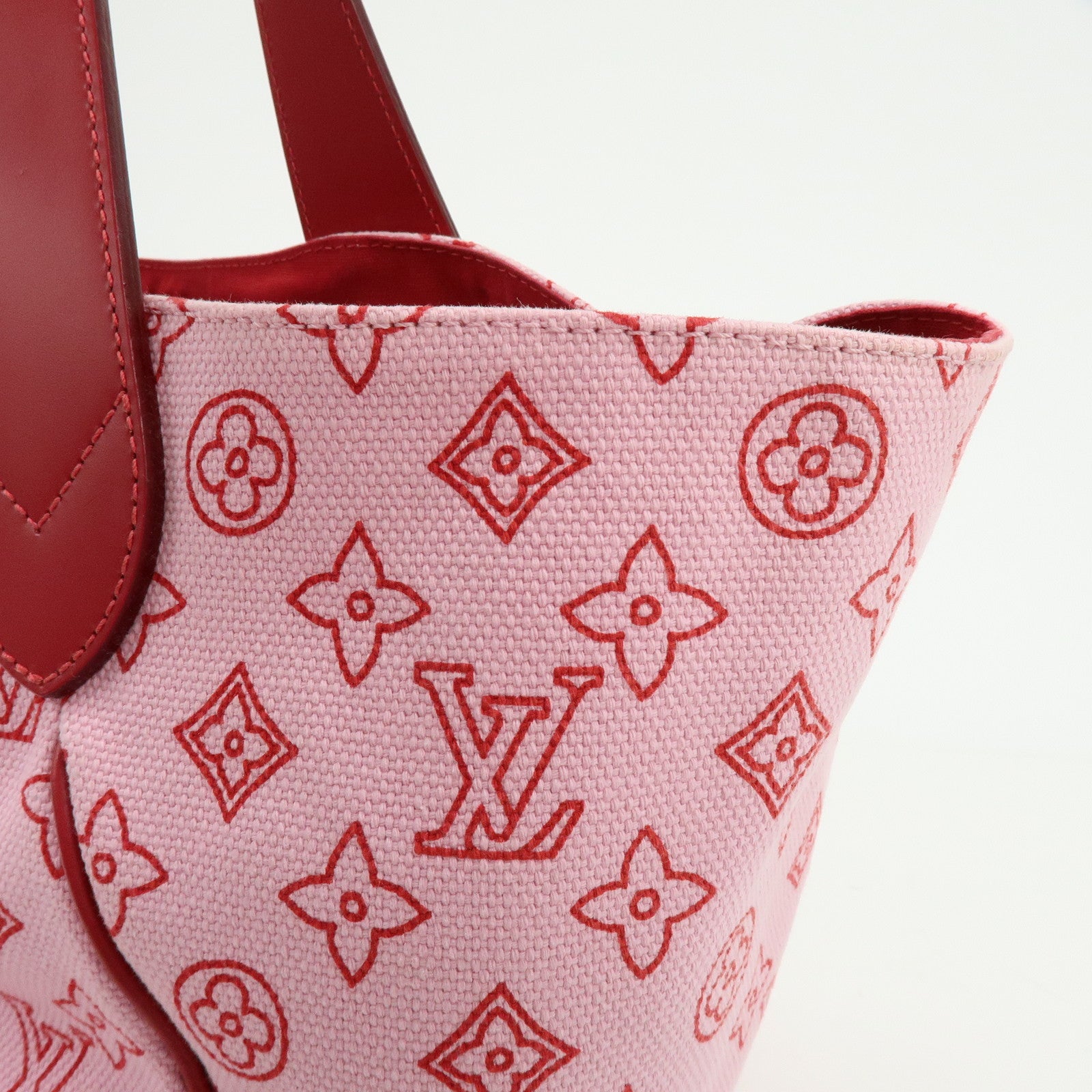 Louis Vuitton Beach Line Cabas Ipanema PM Tote Bag Rose M95984