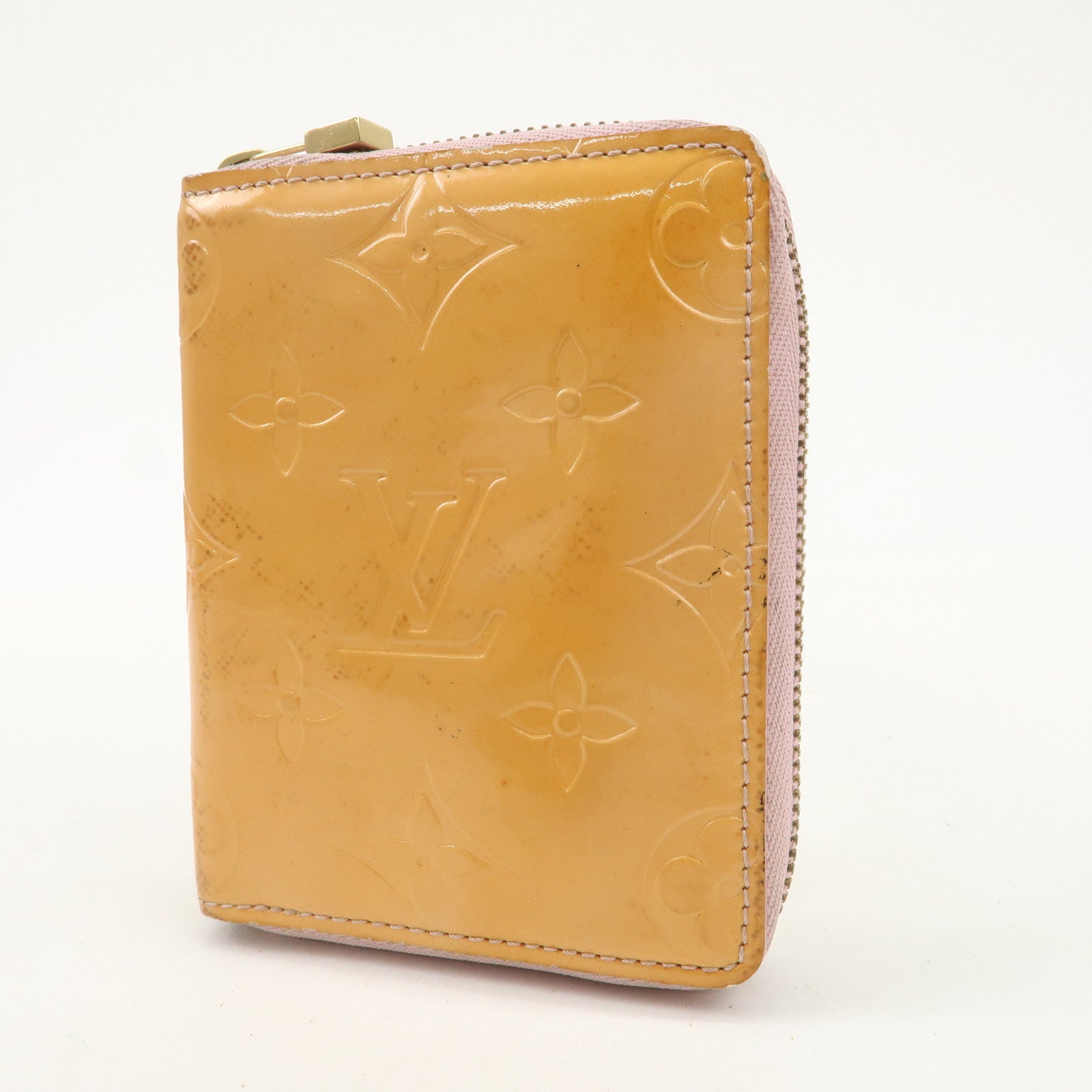Louis Vuitton Monogram Vernis Set Of 2 Zippy Wallet M91045 Used