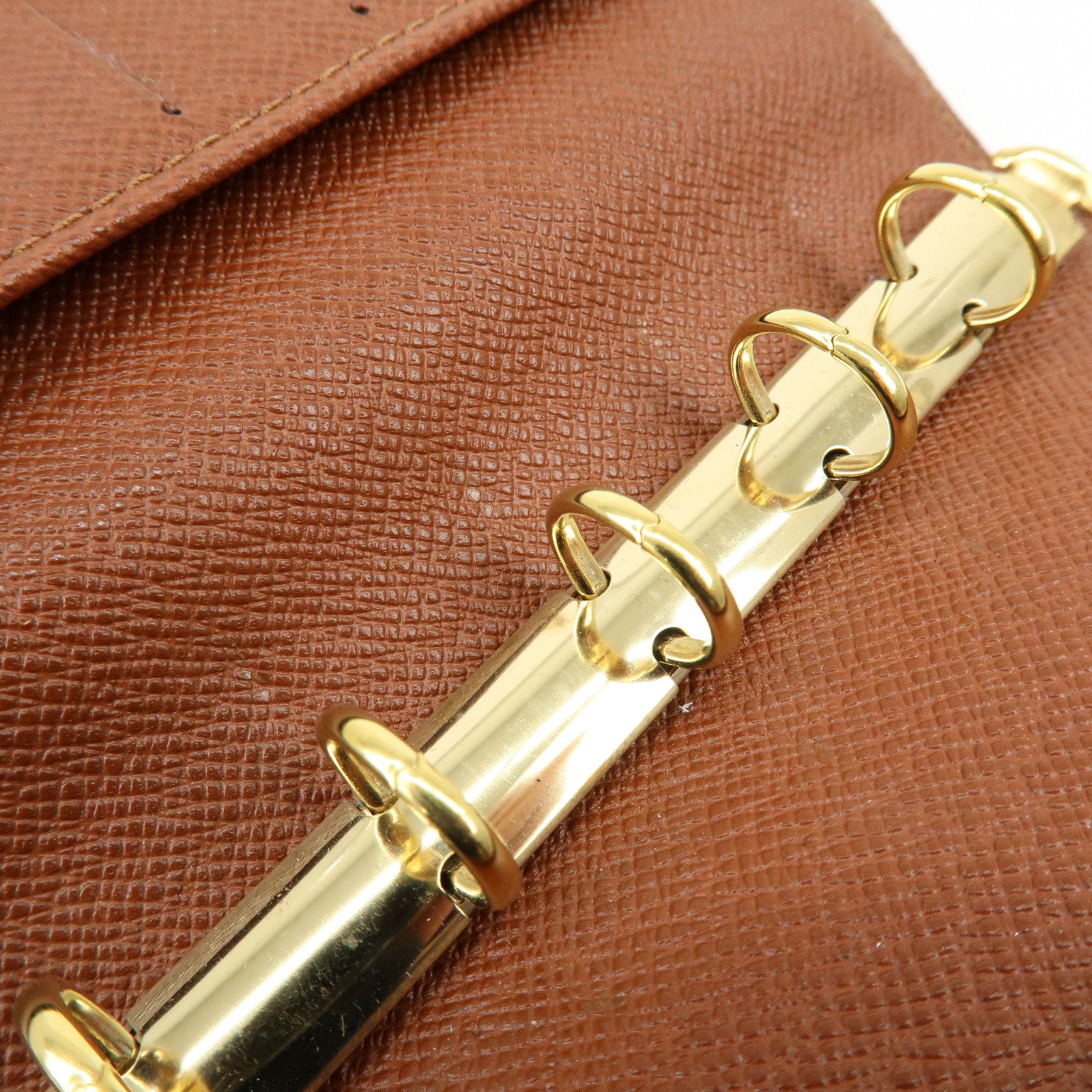 Louis Vuitton Monogram Agenda PM Planner Cover Brown R20005