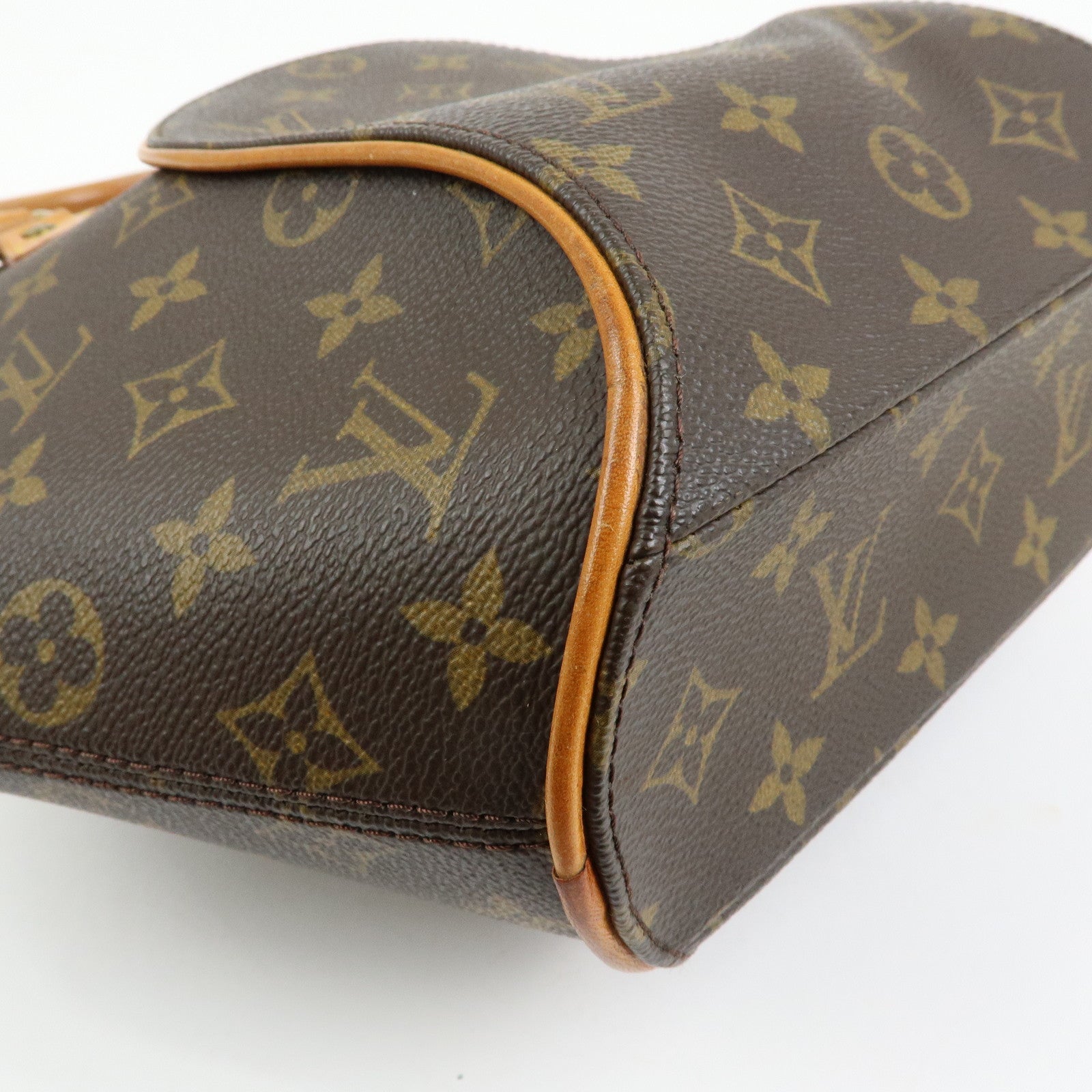 Louis Vuitton Monogram Ellipse PM Hand Bag Brown M51127