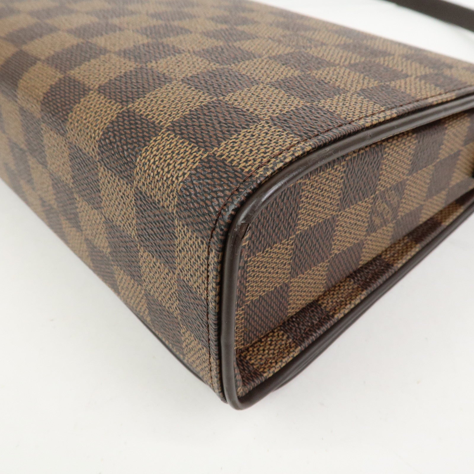 Louis Vuitton Damier Ebene Tribeca Long Shoulder Bag Hand Bag 51160