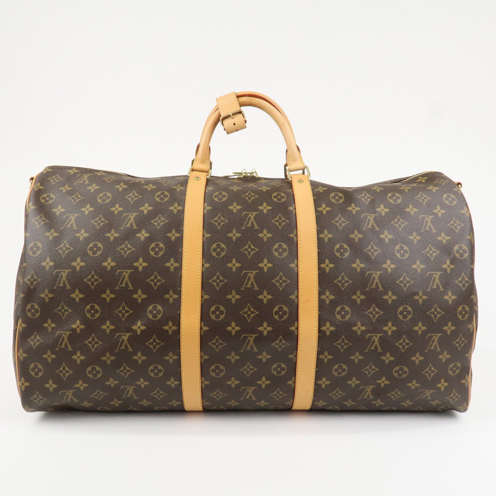 Louis Vuitton Monogram Keep All Bandouliere 60 Boston Bag M41412