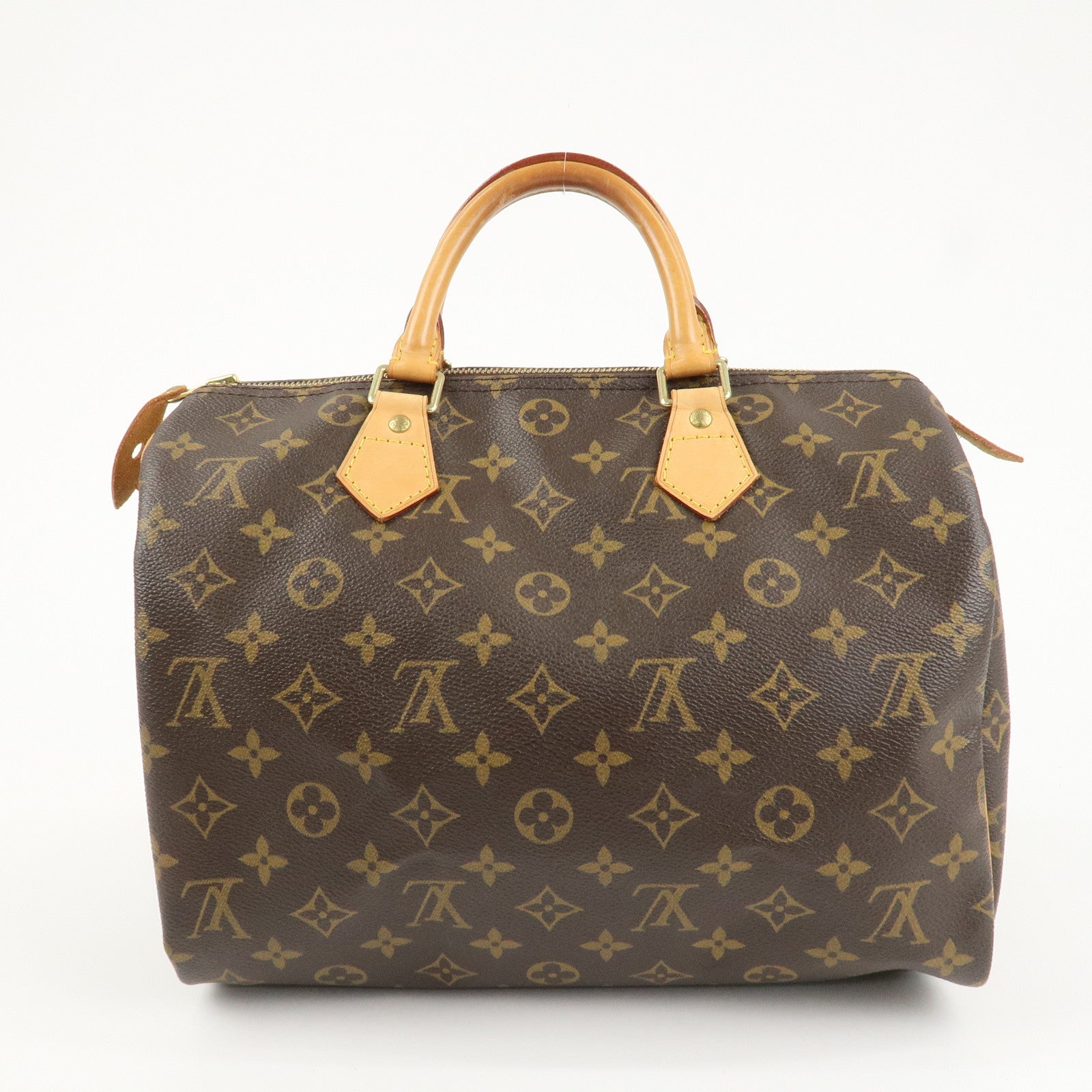 Louis Vuitton Monogram Speedy 30 Hand Bag Boston Bag M41526 Used