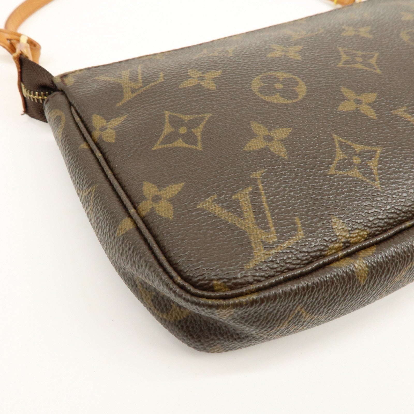 Louis Vuitton Monogram Pochette Accessoires Pouch Hand Bag M51980