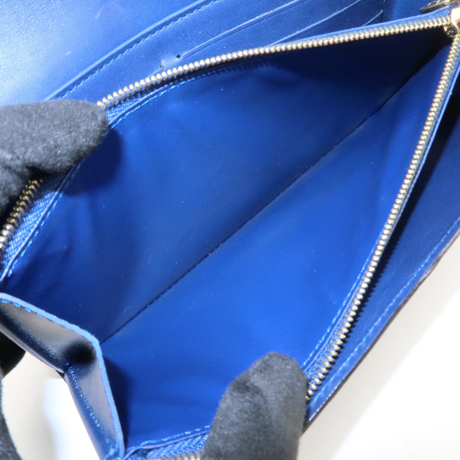 Louis Vuitton Monogram Vernis Leather Portefeuille Sarah Wallet M90049