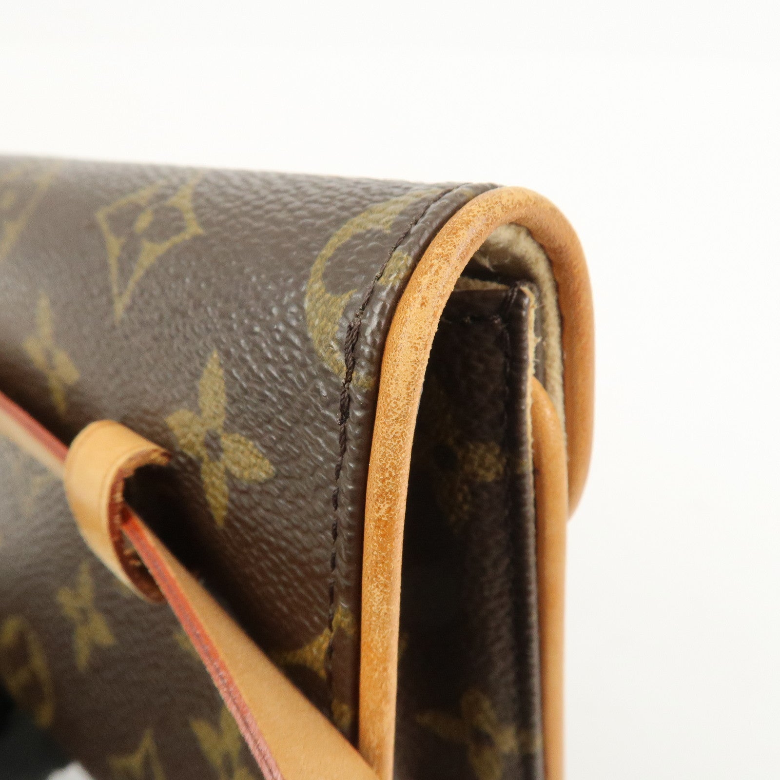 Louis Vuitton Monogram Pochette Florentine Waist Bag Belt M51855