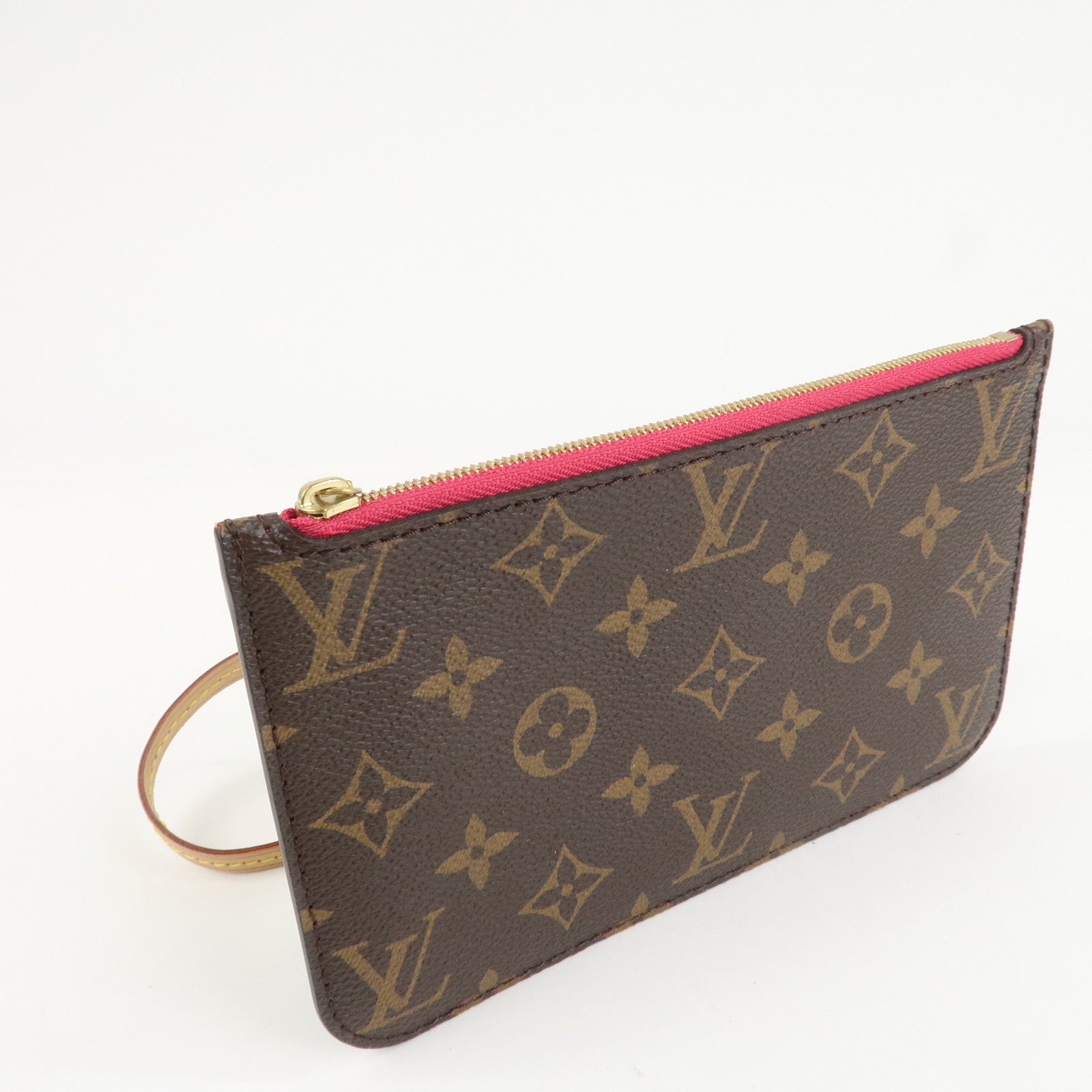 Louis Vuitton Monogram Neverfull PM Pouch Pivoine Used