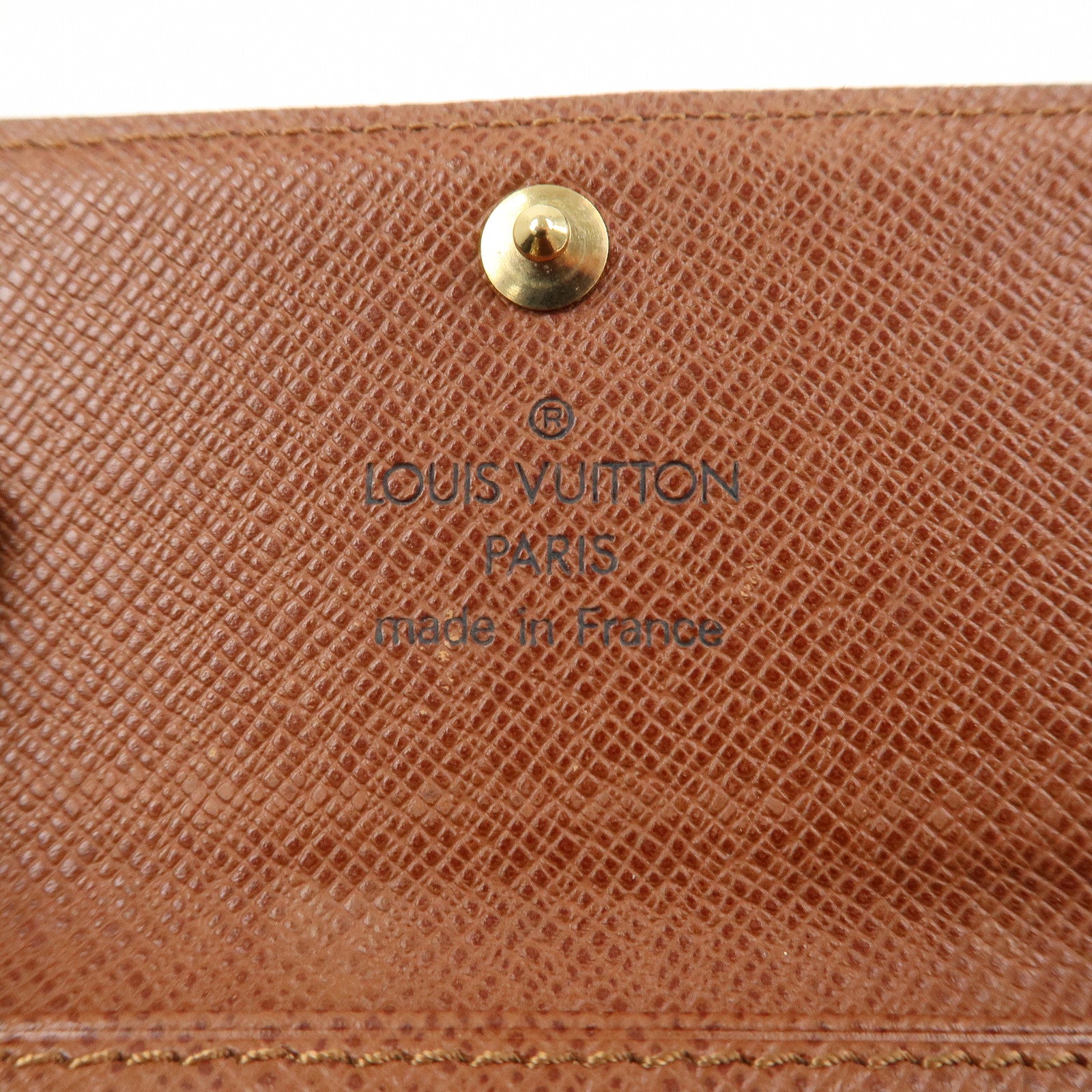 Louis Vuitton Monogram Set Of 2 Key Case Brown M69517 M60115