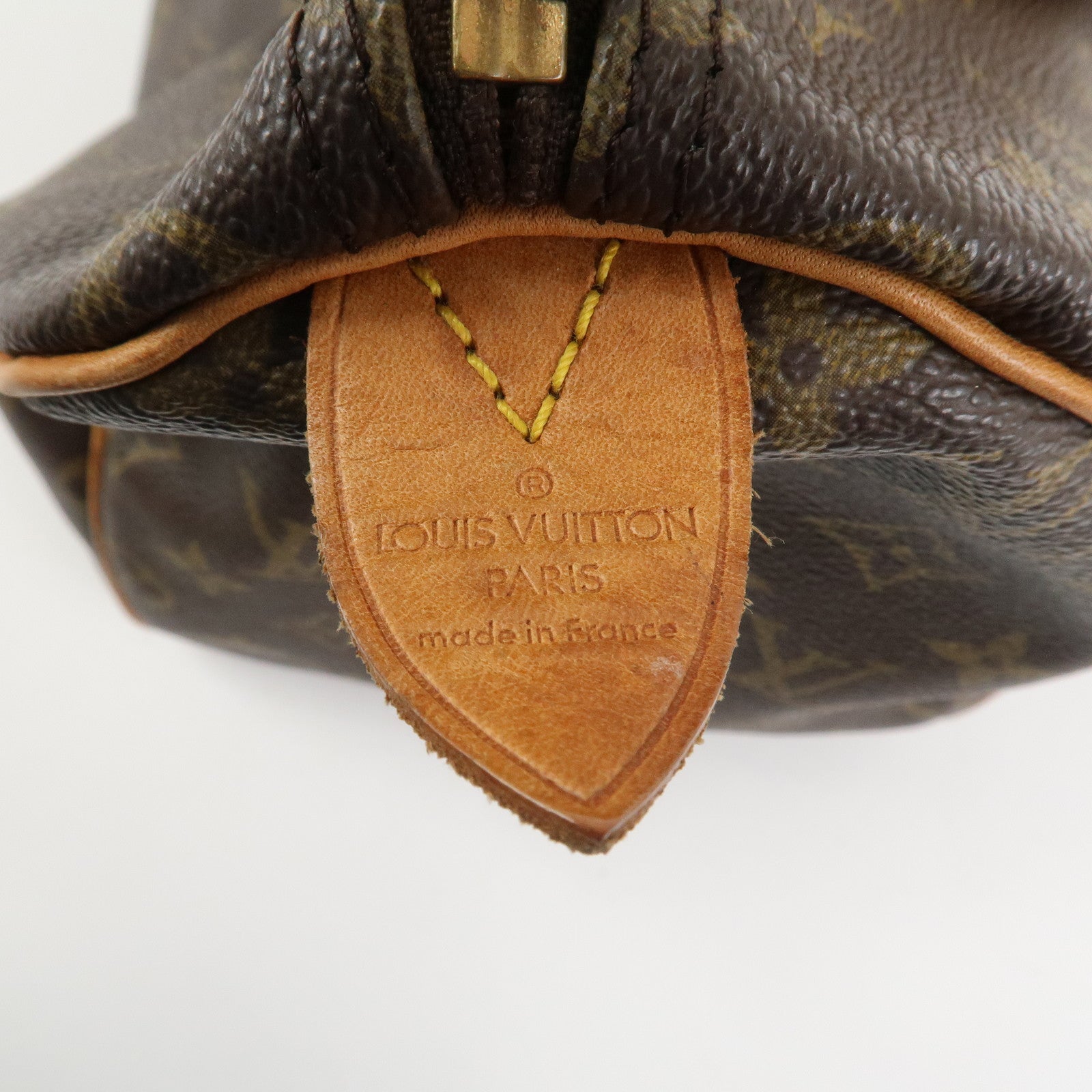 Louis Vuitton Monogram Speedy 30 Boston Bag Hand Bag Brown M41526