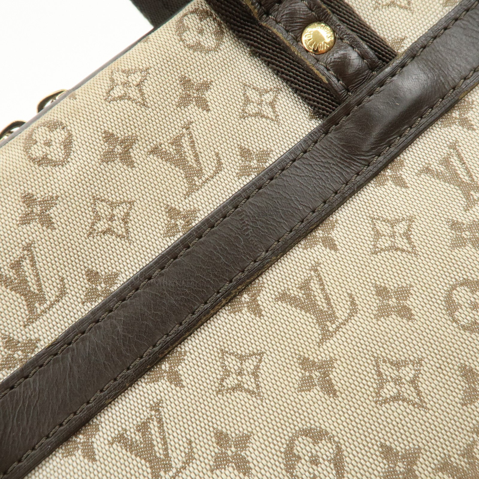 Louis Vuitton Monogram Mini Josephine PM Hand Bag Khaki M92215 Used Used
