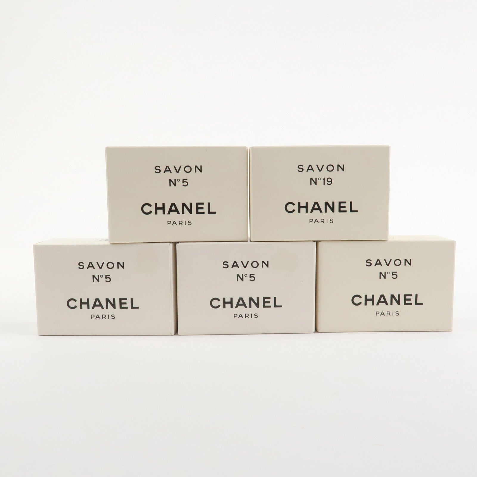 CHANEL Set of 5 Savon No5 Bar Soap