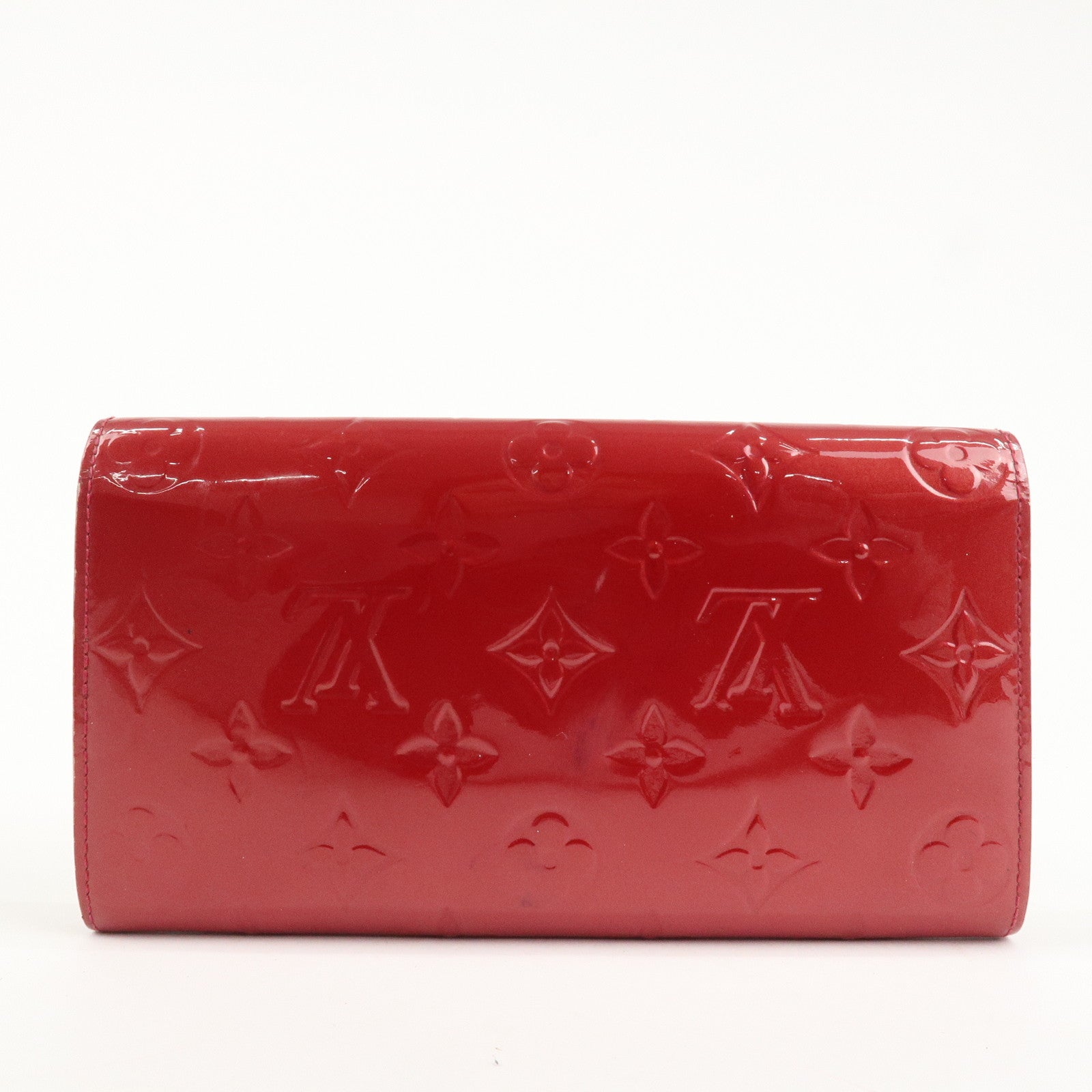 Louis Vuitton Monogram Vernis Leather Portefeuille Sarah M93530 Used