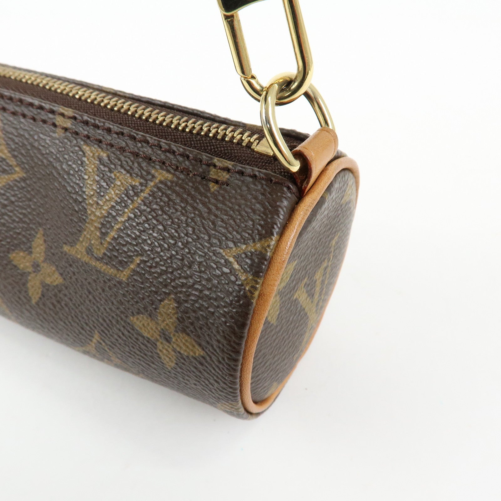 Louis Vuitton Monogram Mini Pouch for Papillon Bag Brown