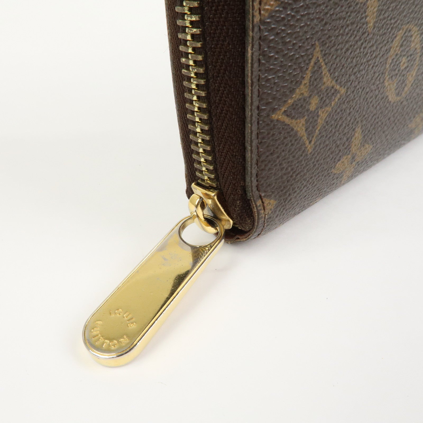 Louis Vuitton Monogram Canvas Zippy Long Wallet Brown M60017