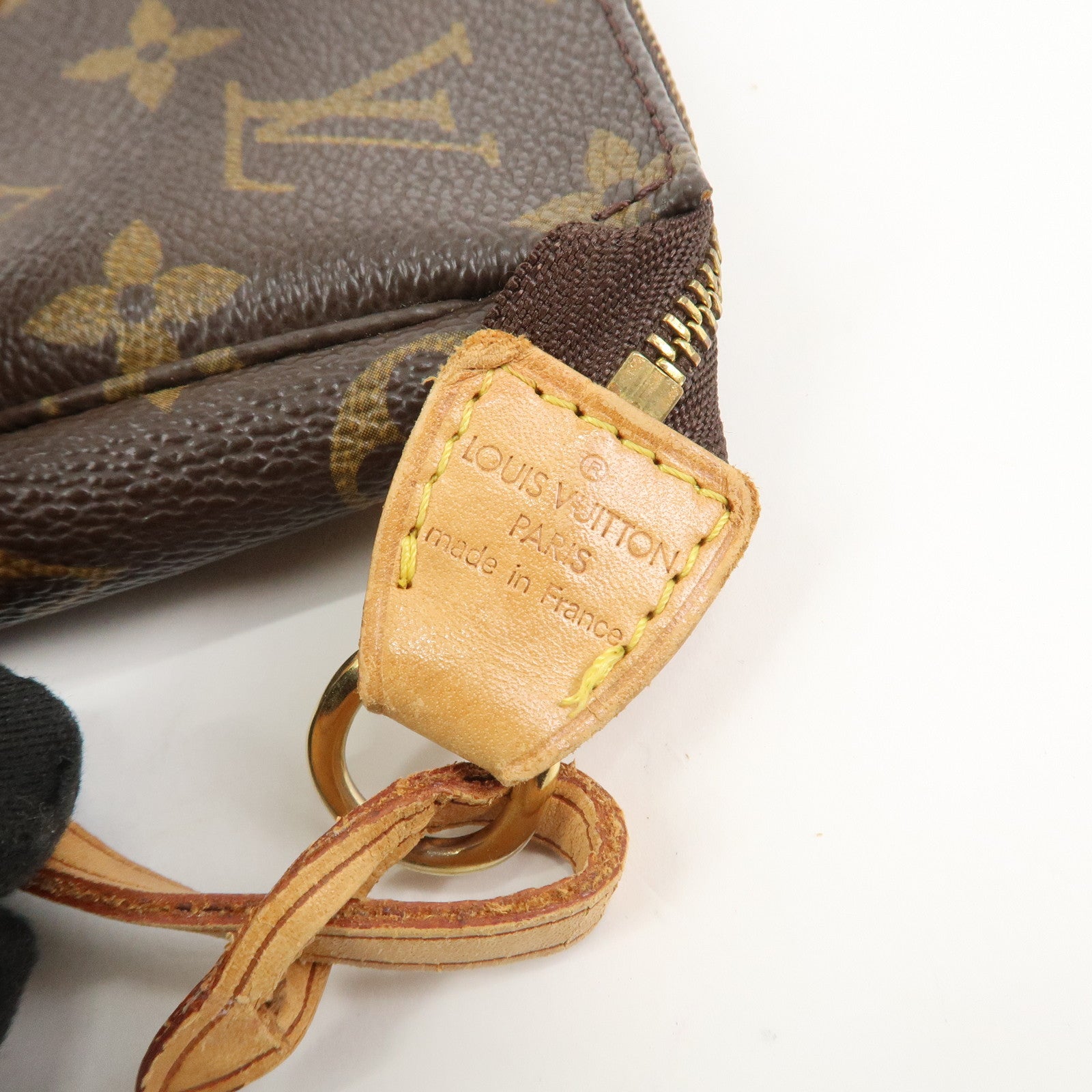 Louis Vuitton Monogram Pochette Accessoires Pouch Hand Bag M51980