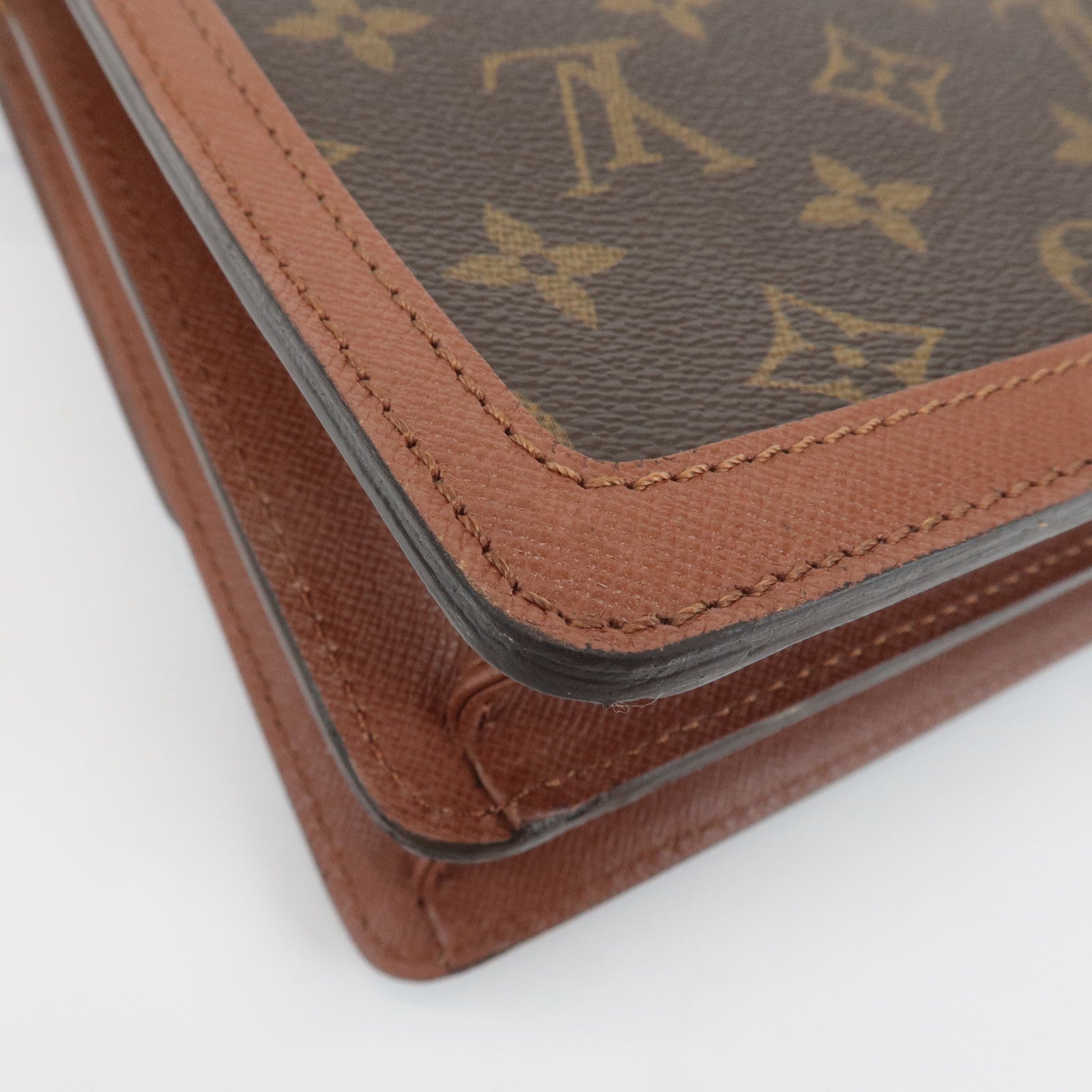 Louis Vuitton Monogram Canvas Leather Raspail Shoulder Bag M51372
