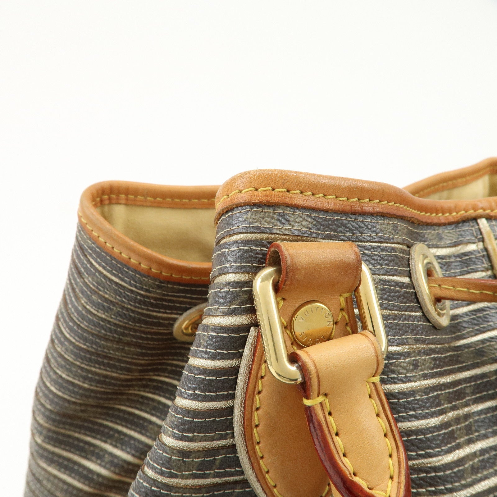 Louis Vuitton Monogram Eden Neo Leather Hand Bag Argent M40355