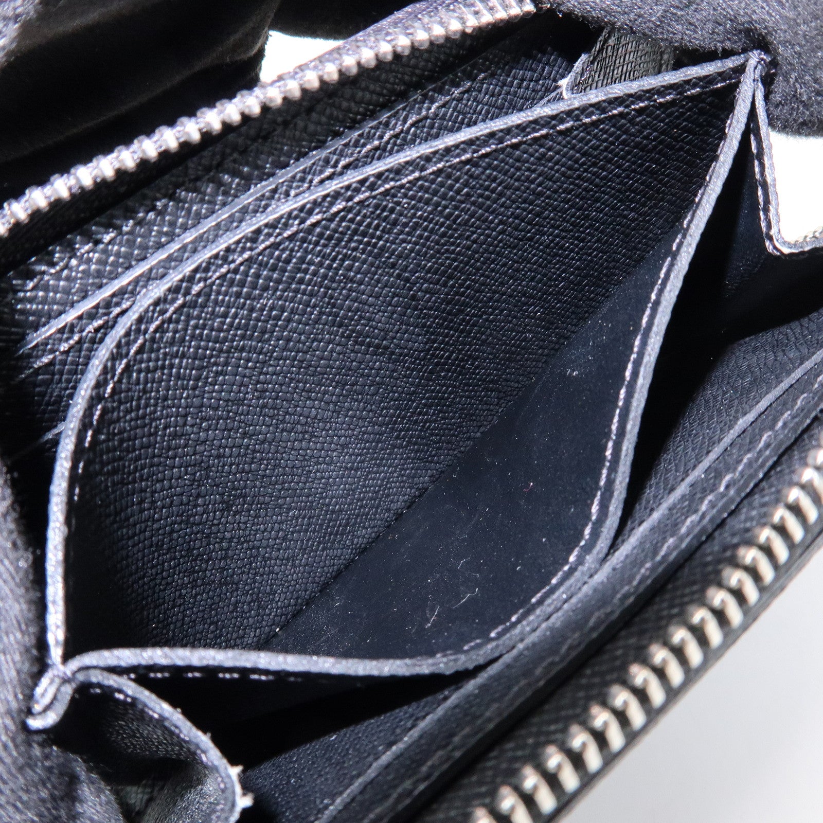 Louis Vuitton Damier Graphite Zippy Coin Purse Coin Case N63076