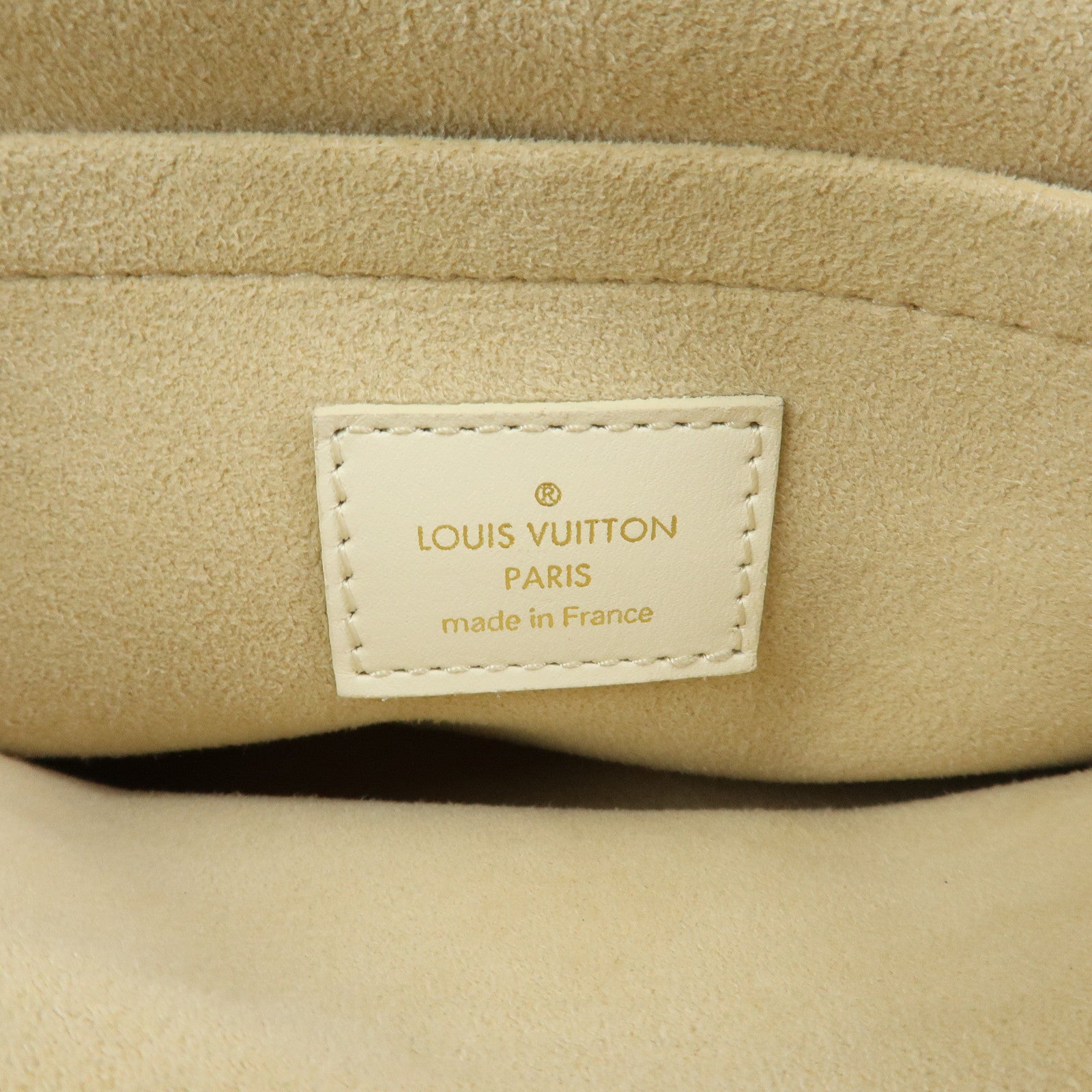 Louis Vuitton Monogram Mini Lin Trapes PM Hand Bag Rose M40062