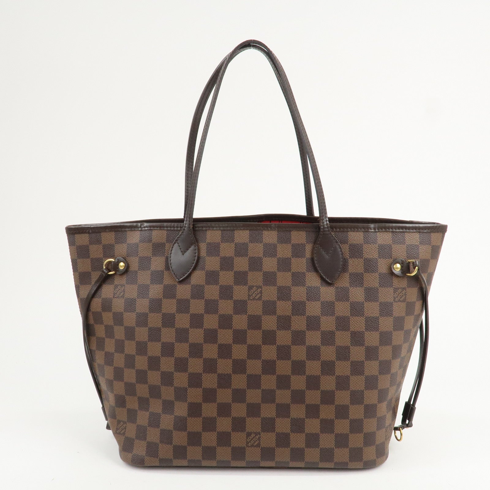 Louis Vuitton Damier Ebene Canvas Neverfull MM Tote Bag N51105