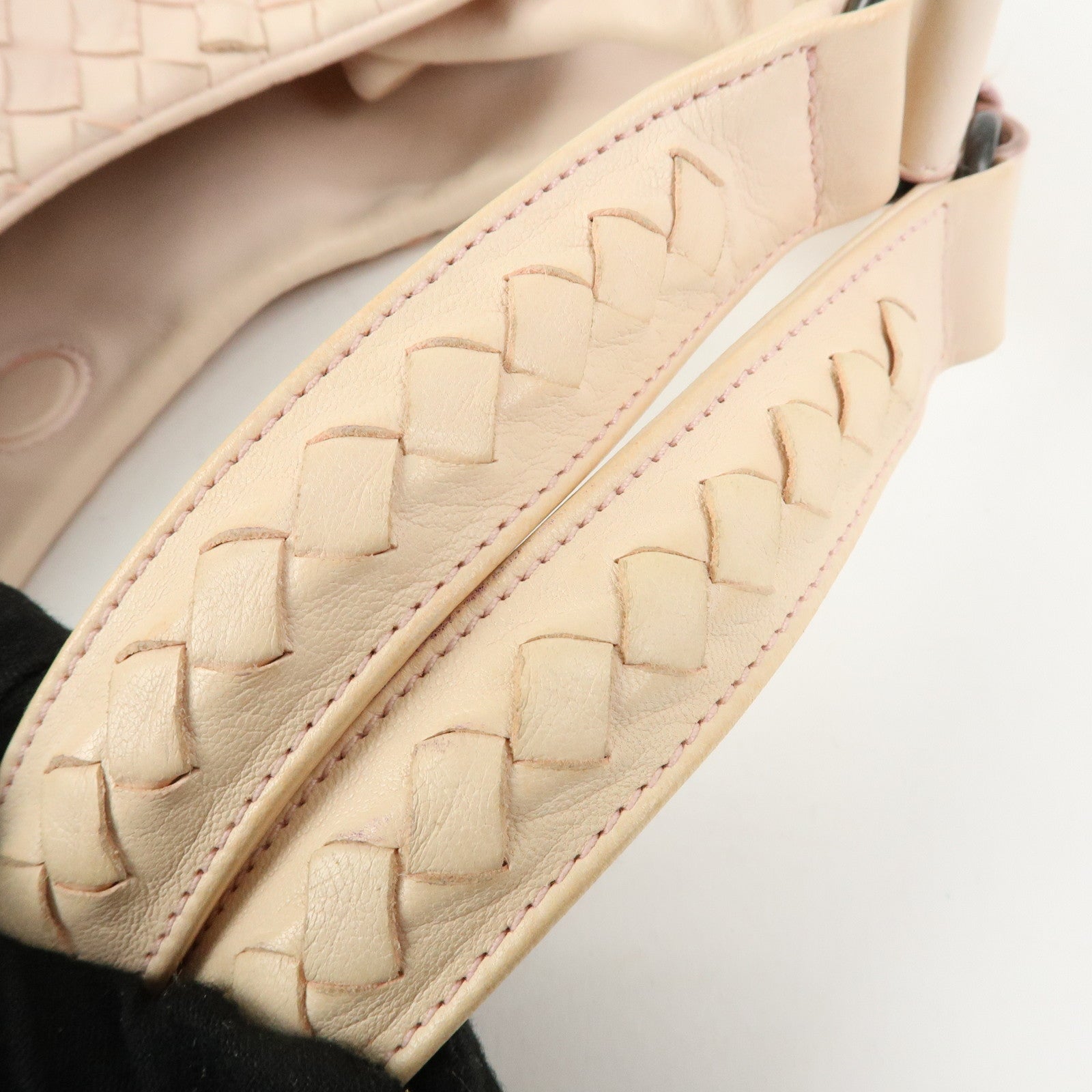 BOTTEGA VENETA Intrecciato Campana Medium Shoulder Bag 125787