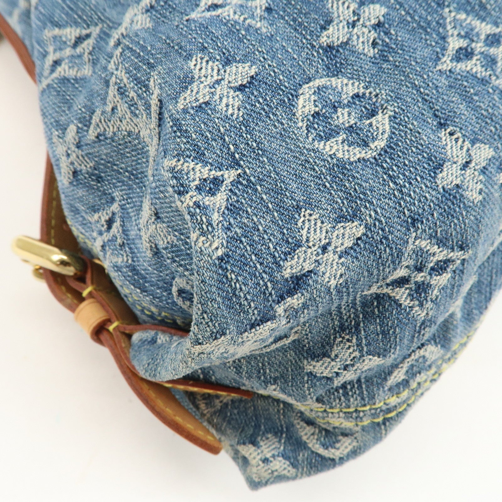 Louis Vuitton Monogram Denim Neo Cabby MM 2Way Bag Hand Bag M95349