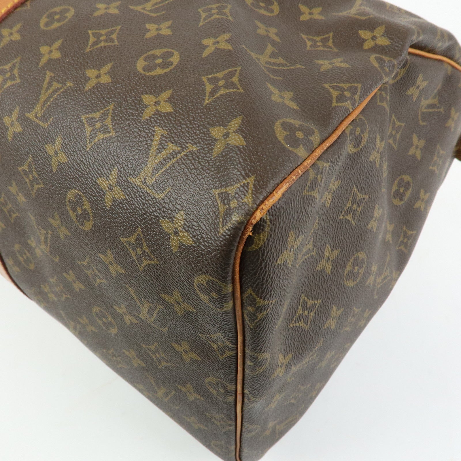 Louis Vuitton Monogram Keep All 55 Boston Bag Brown M41424
