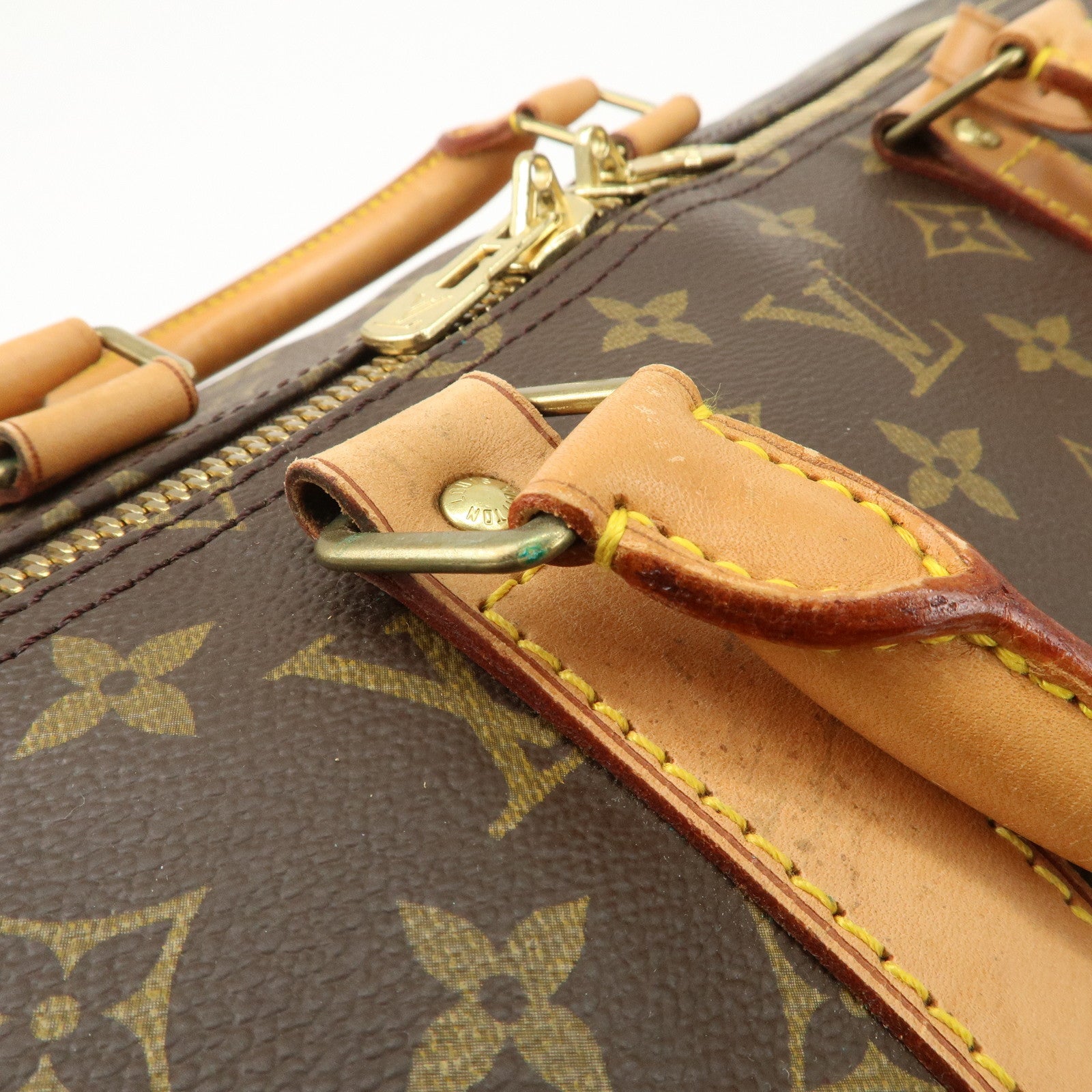 Louis Vuitton Keep All Bandouliere 55 Boston Bag Brown M56714