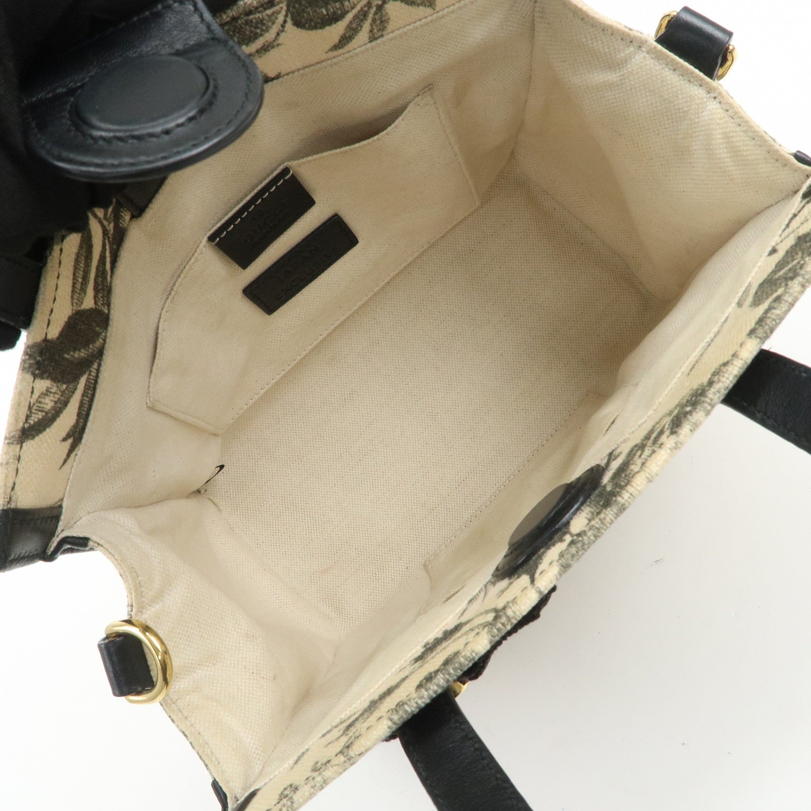 GUCCI GG Ribbon Herbarium 2Way Bag Hand Bag Shoulder Bag 443089