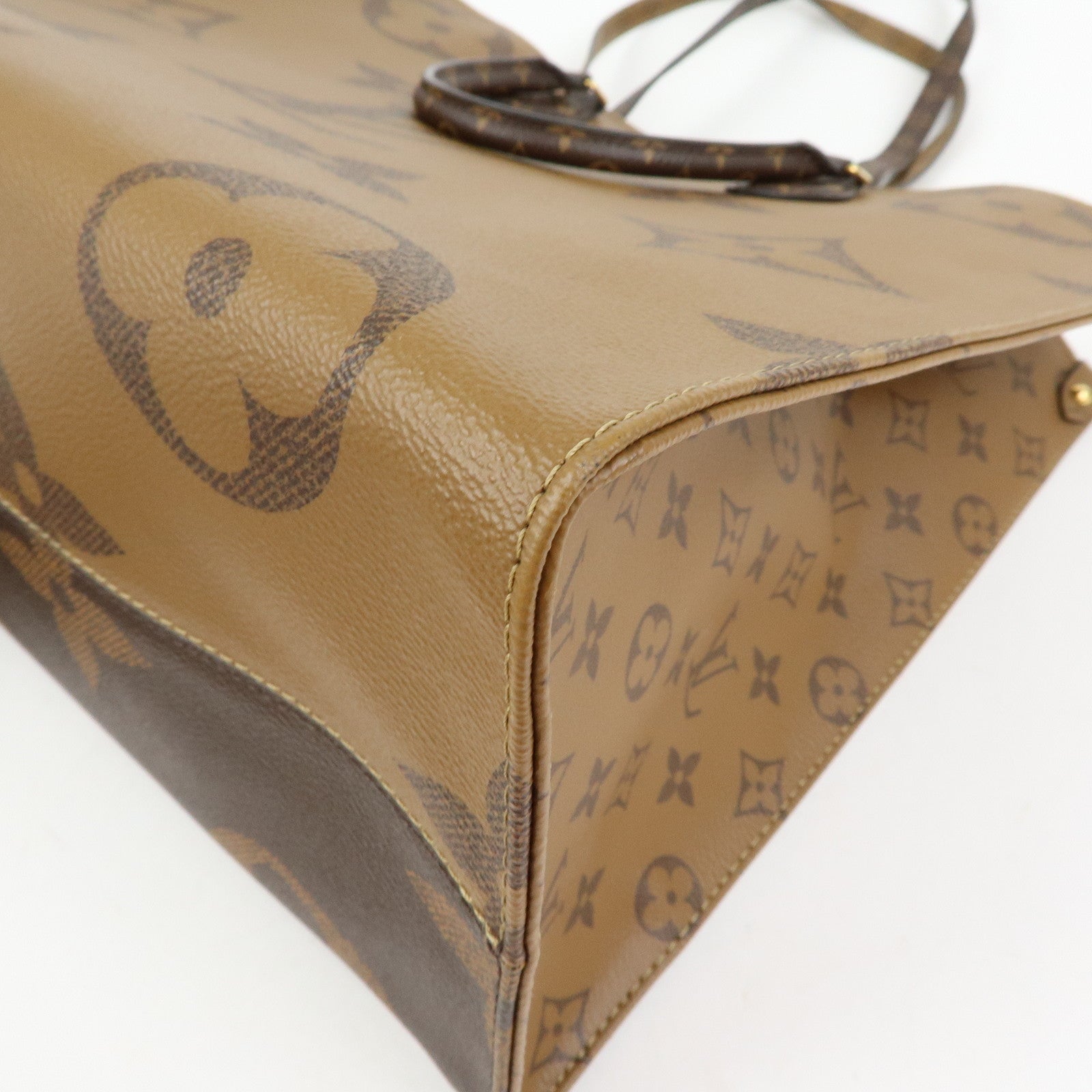 Louis Vuitton Monogram Giant Canvas On The Go MM Hand Bag M44576