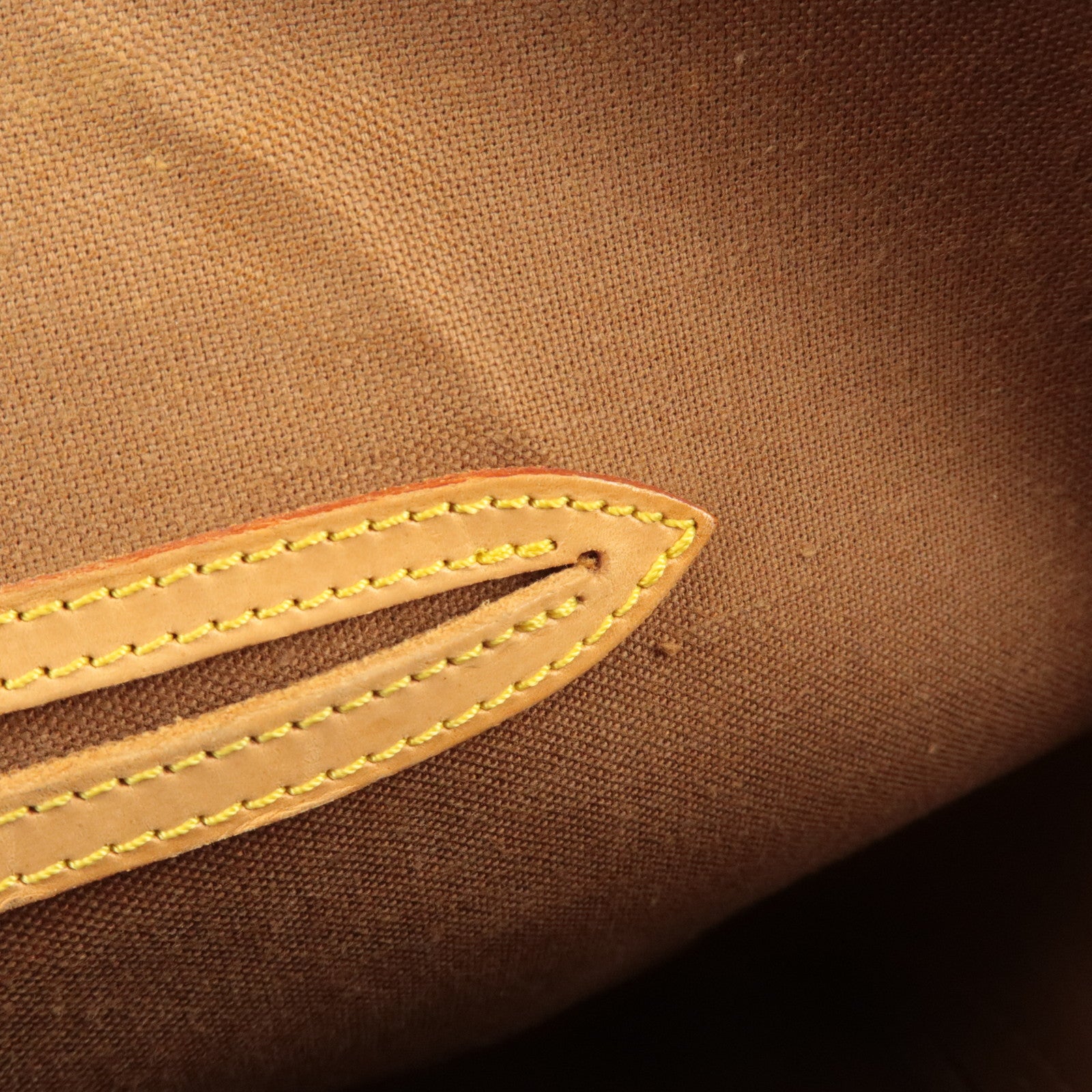 Louis Vuitton Monogram Canvas Alma Hand Bag Brown M51130 Used