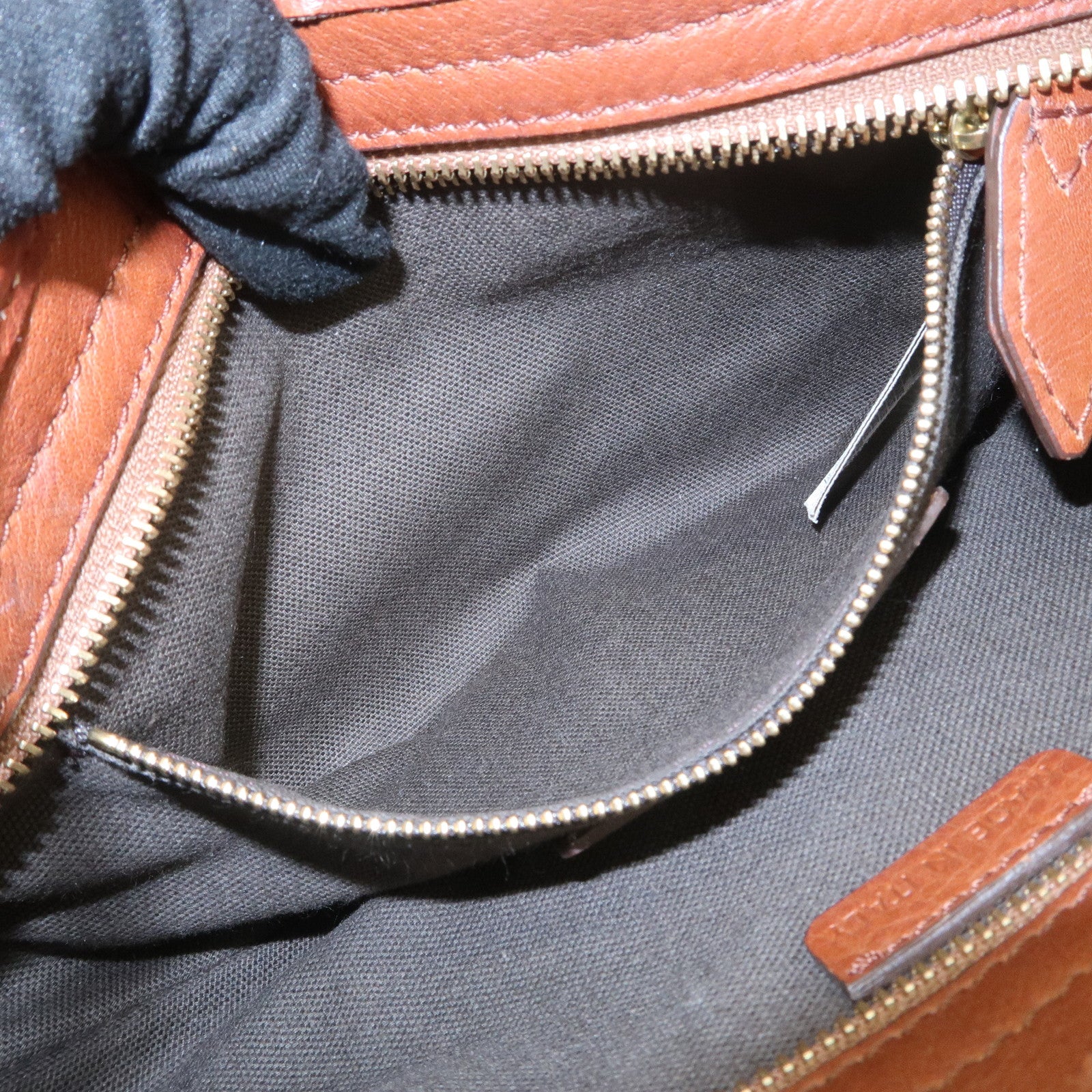 BURBERRY Heart Studs PVC Leather 2Way Bag Shoulder Hand Bag Brown