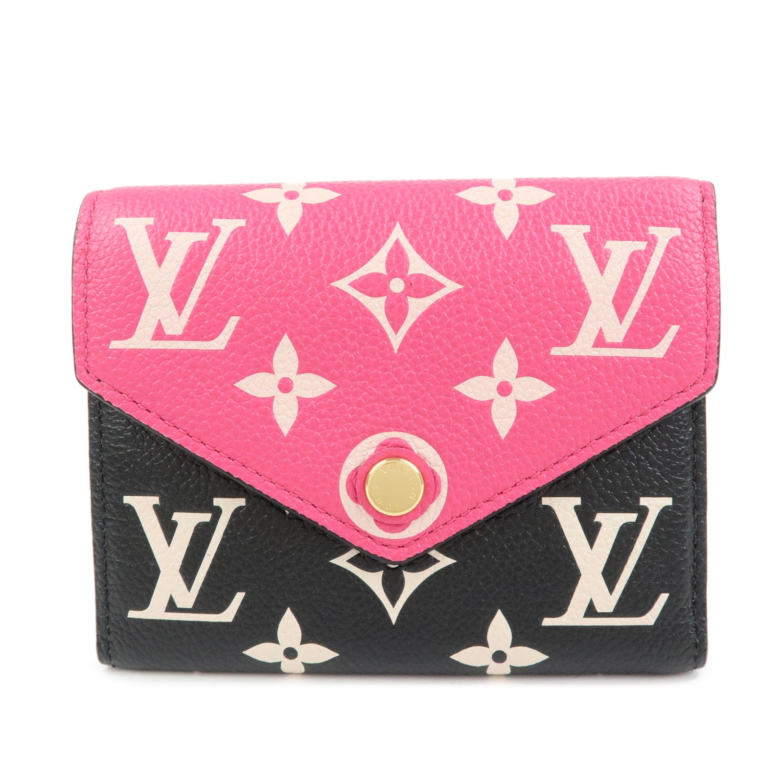 Louis Vuitton Portefeuille Victorine Bi-color Empreinte M81285