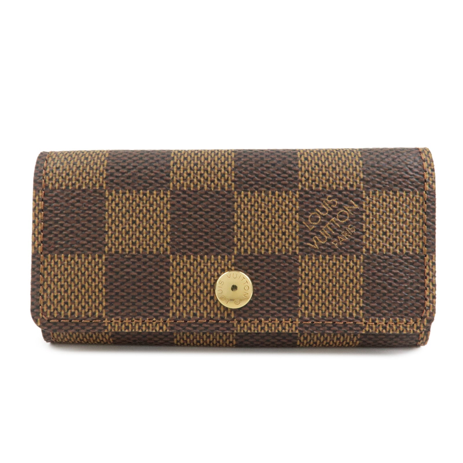 Louis Vuitton Damier Multicles 4 Key Case Damier Ebene N62631