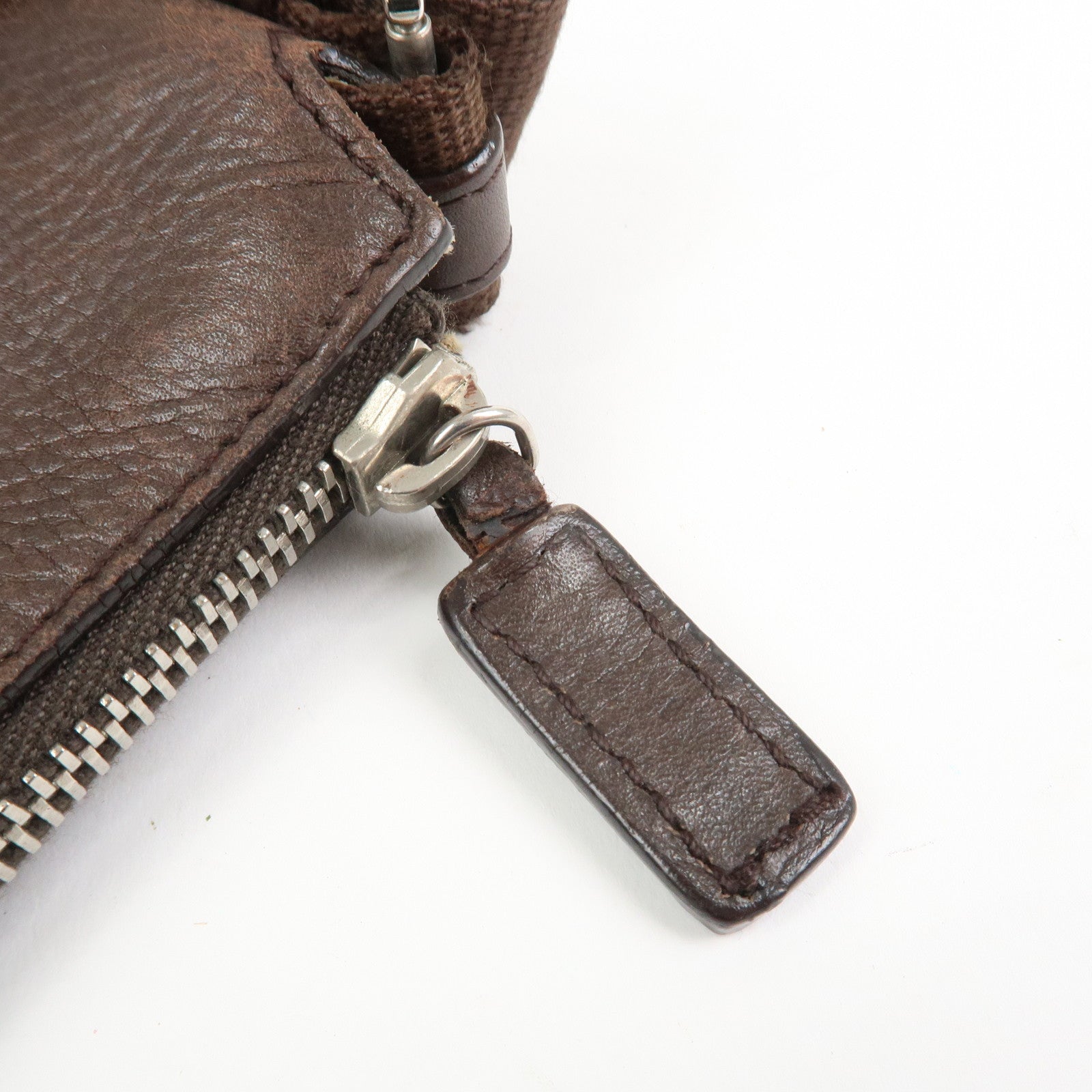 Christian Dior Street Chic Trotter Canvas Leather Shoulder Bag