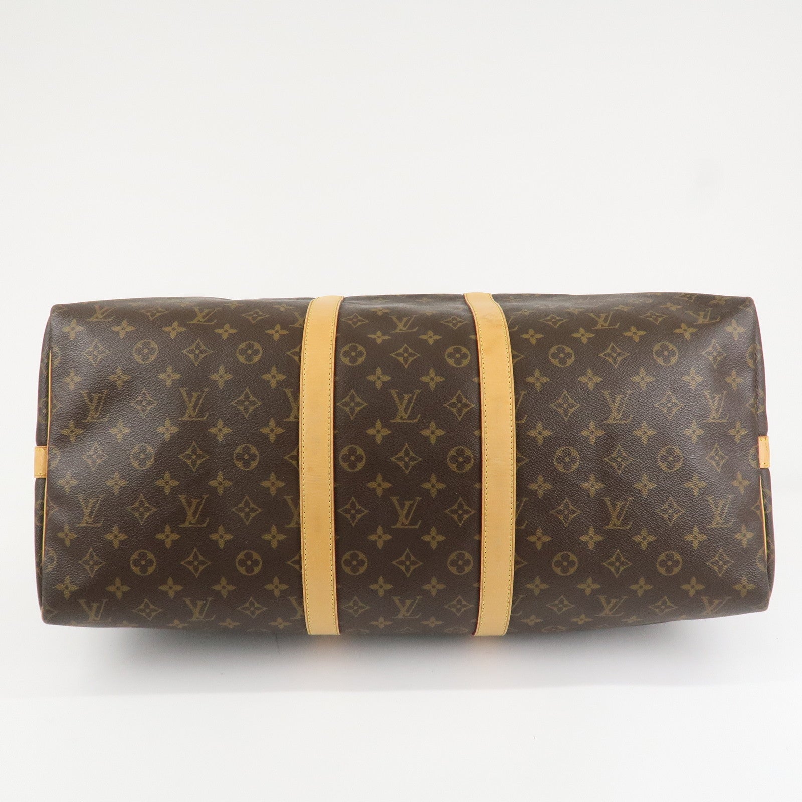 Louis Vuitton Monogram Keep All Bandouliere 55 Boston Bag M41414 Used