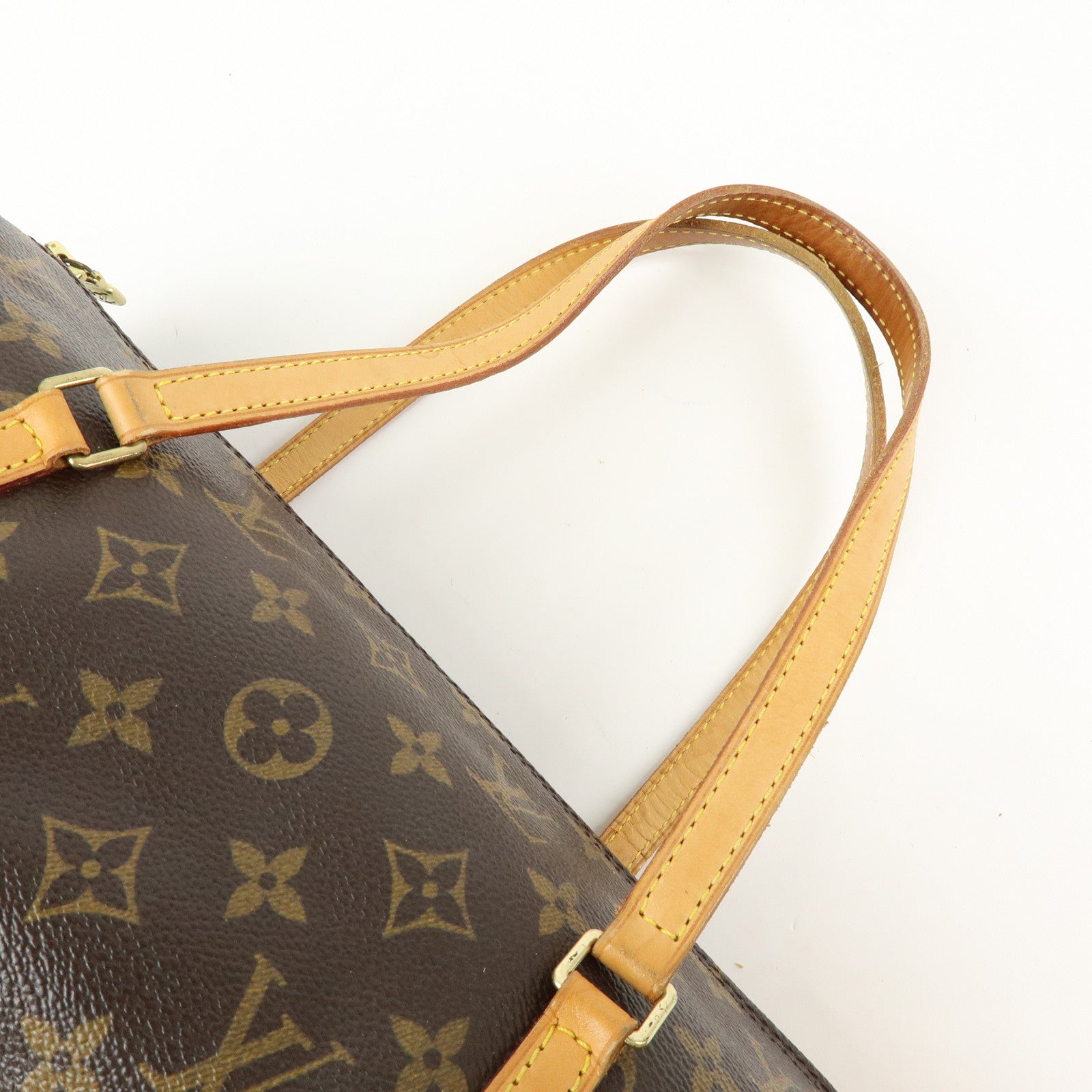 Louis Vuitton Monogram Papillon 30 Hand Bag Brown M51385