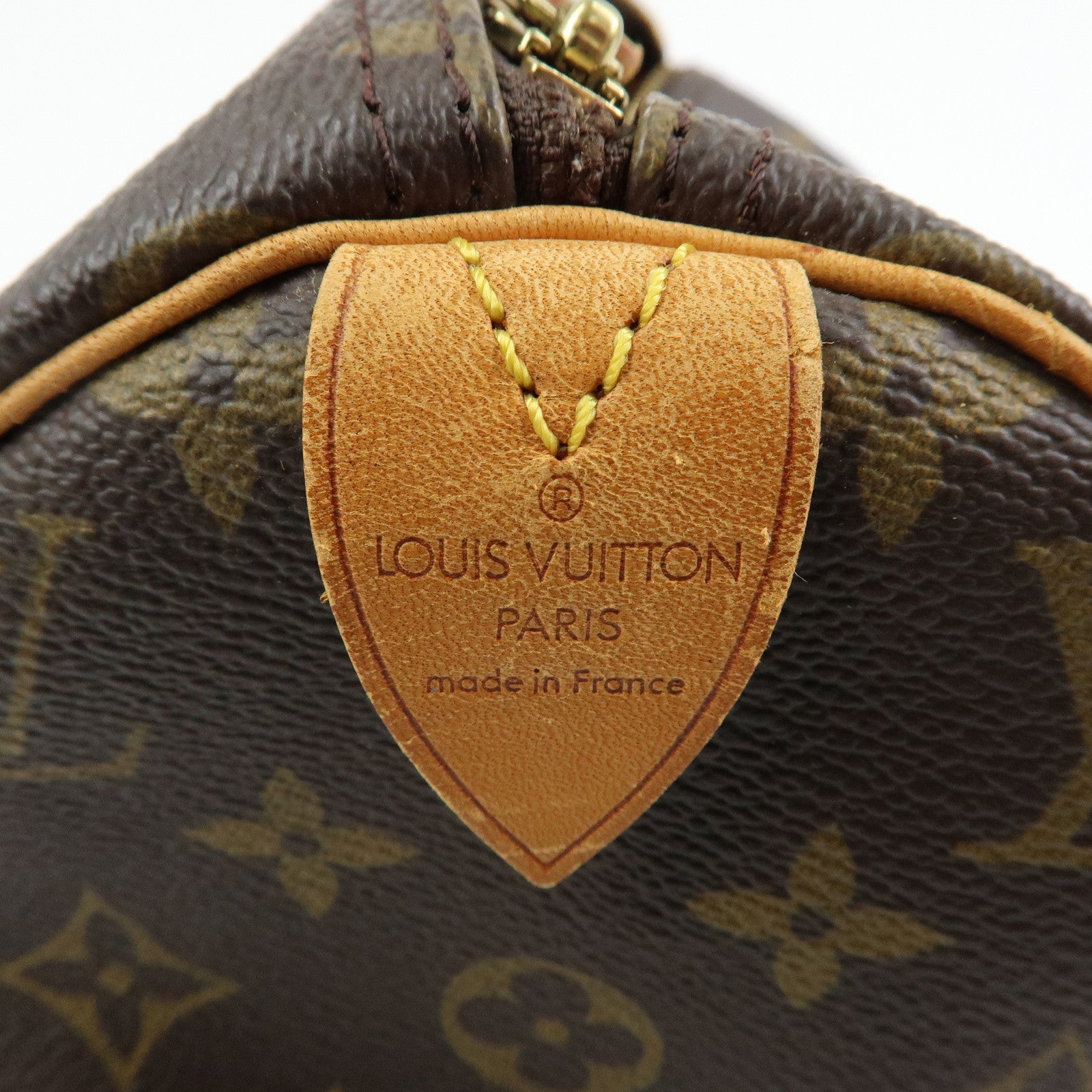 Louis Vuitton Monogram Speedy 30 Boston Bag Hand Bag Brown M41526