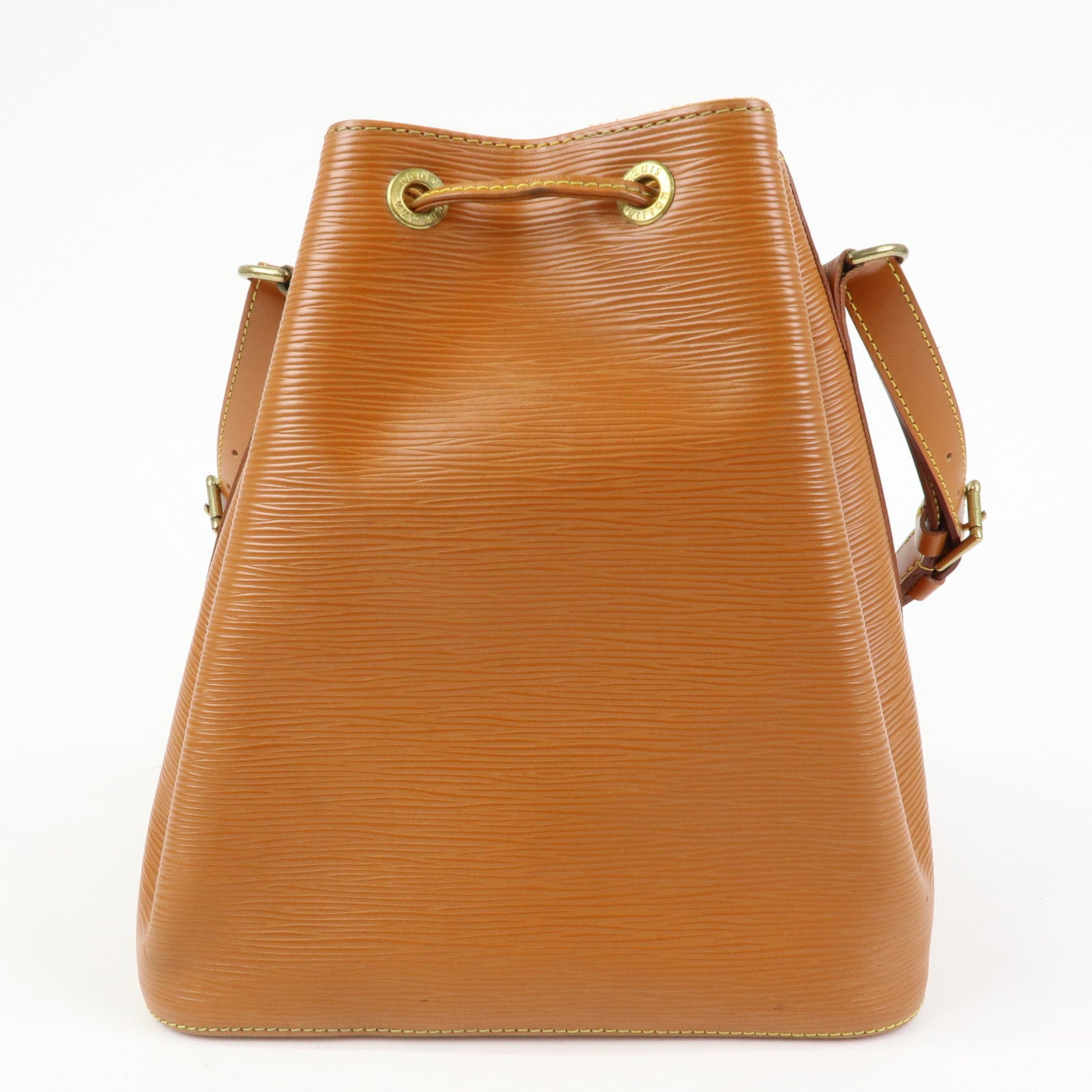 Louis Vuitton Epi Leather Petit Noe Shoulder Bag Zipang Gold M44108