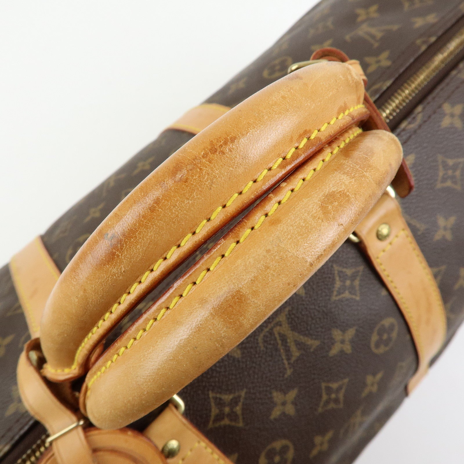 Louis Vuitton Monogram Keep All Bandouliere 55 Boston Bag M41414